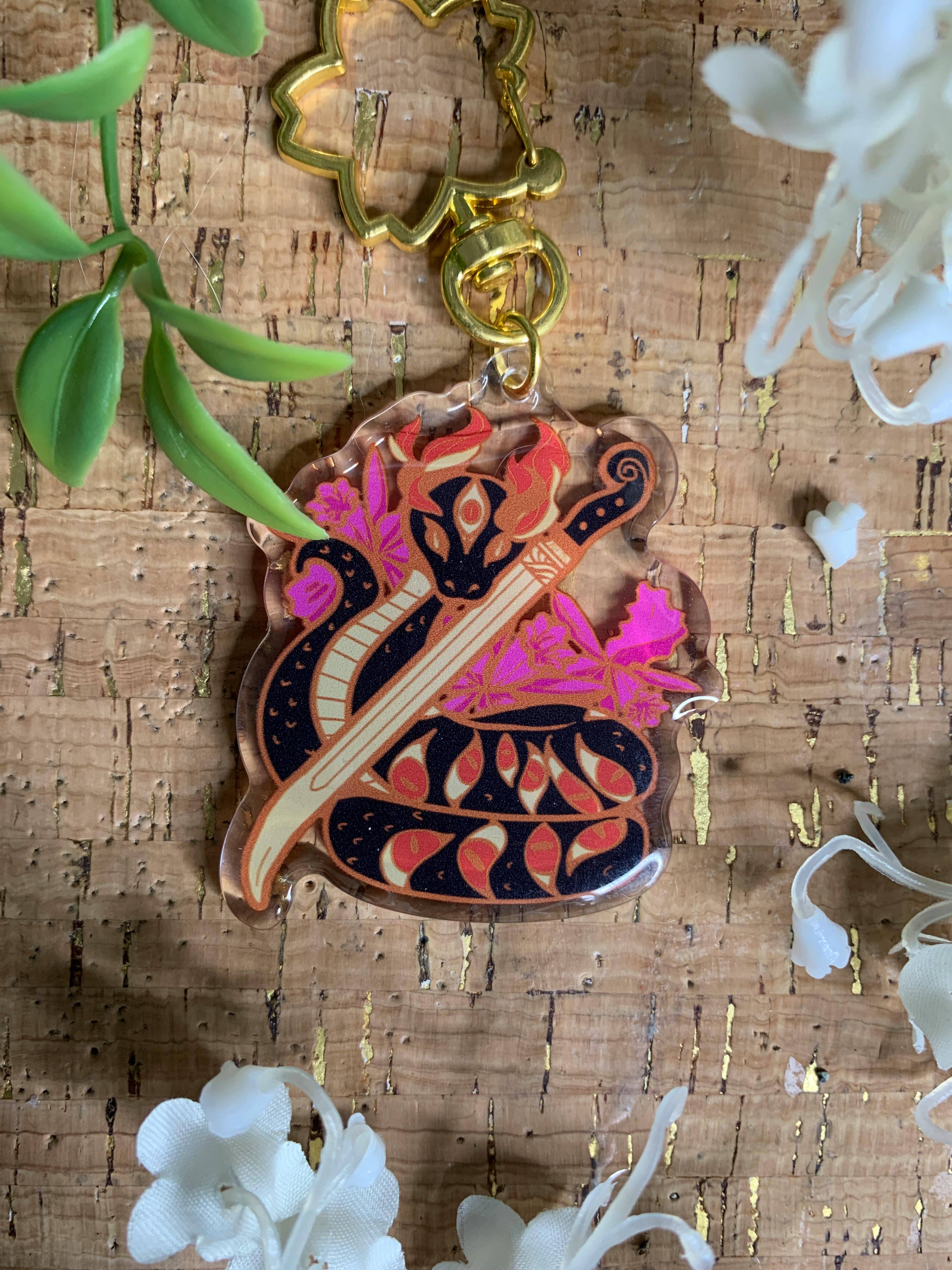 BBB Brazil Acrylic Charm