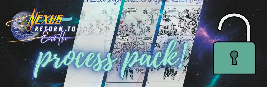 UNLOCKED - 250 backers — The Steve Rude Process Pack