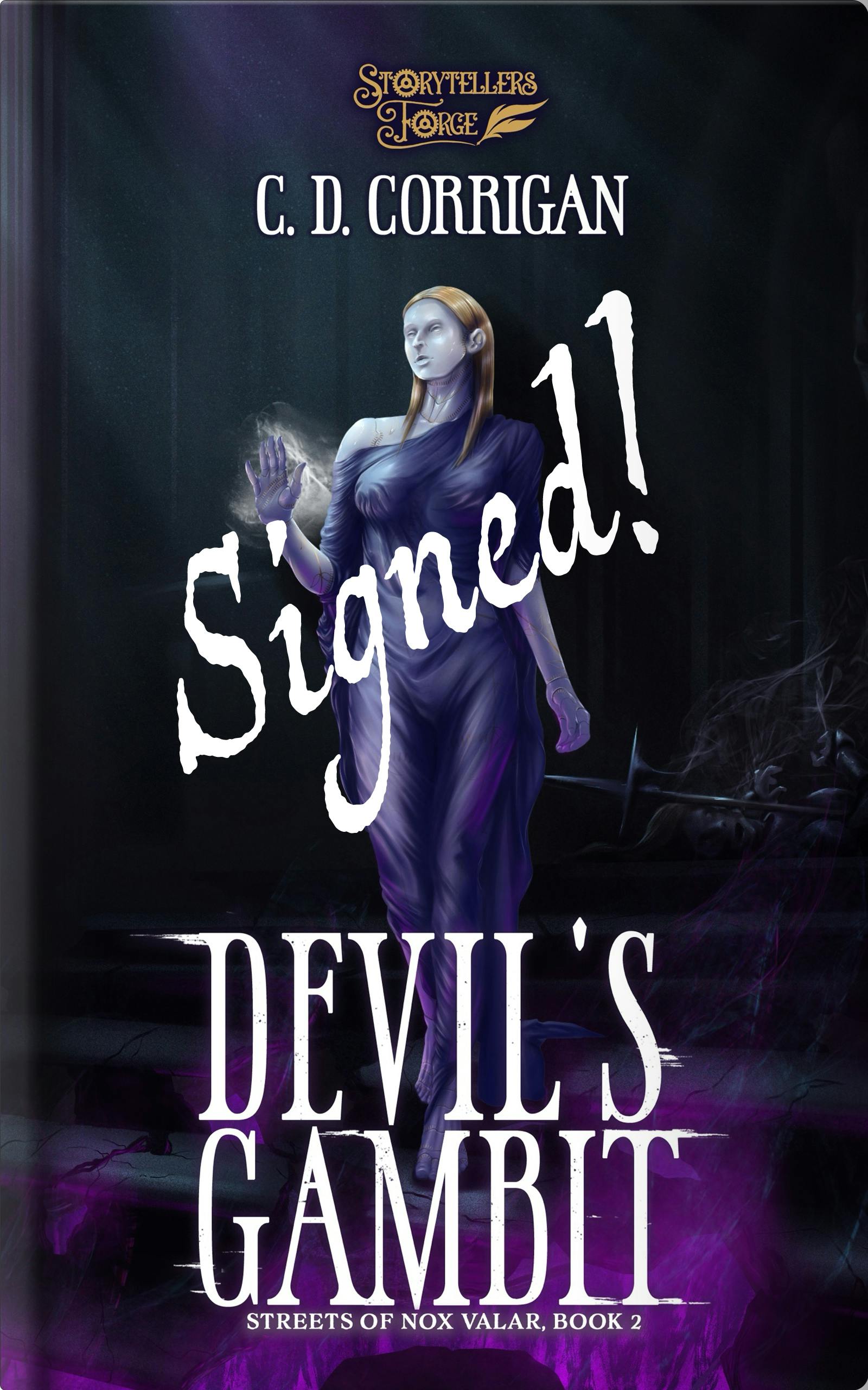 Devil's Gambit - Signed Hardcover
