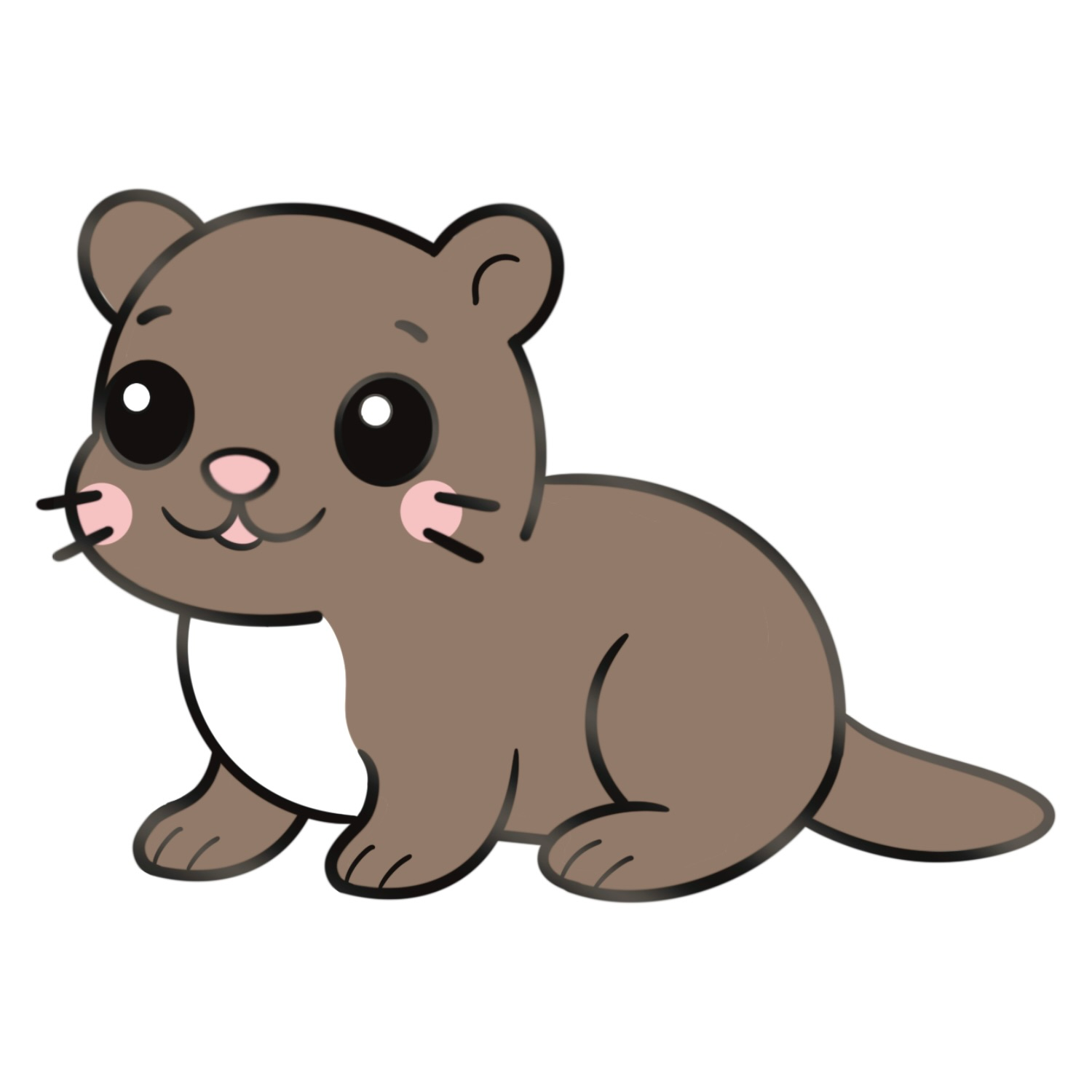Sea Mink Pin 