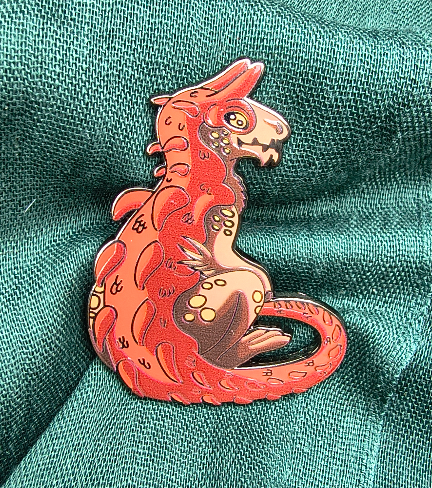 Tarrasque pin