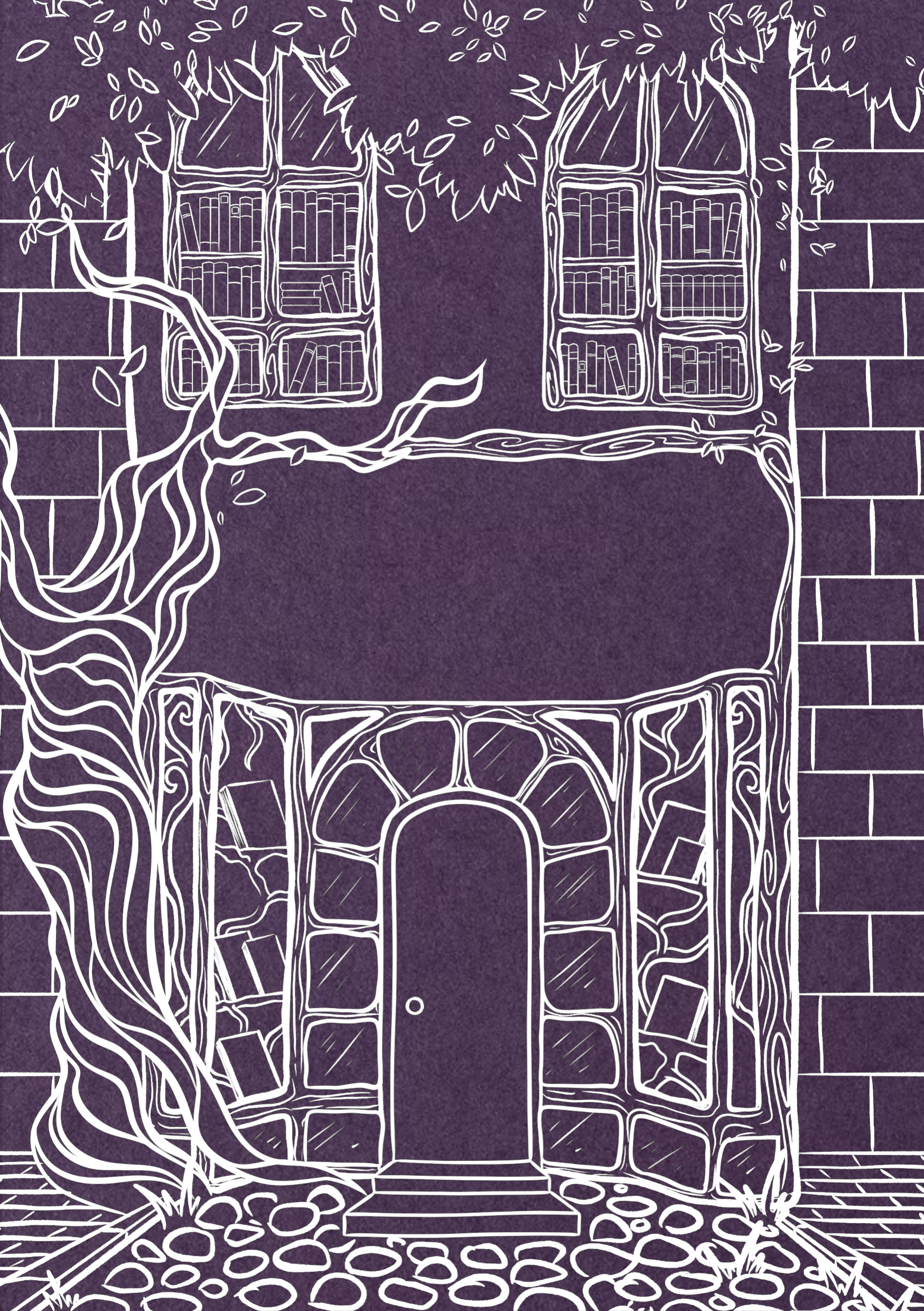 Blank Front Cover Title Space