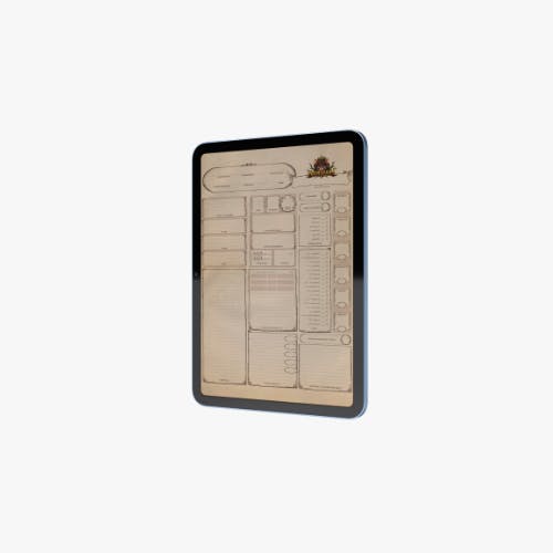 Character Sheets PDF