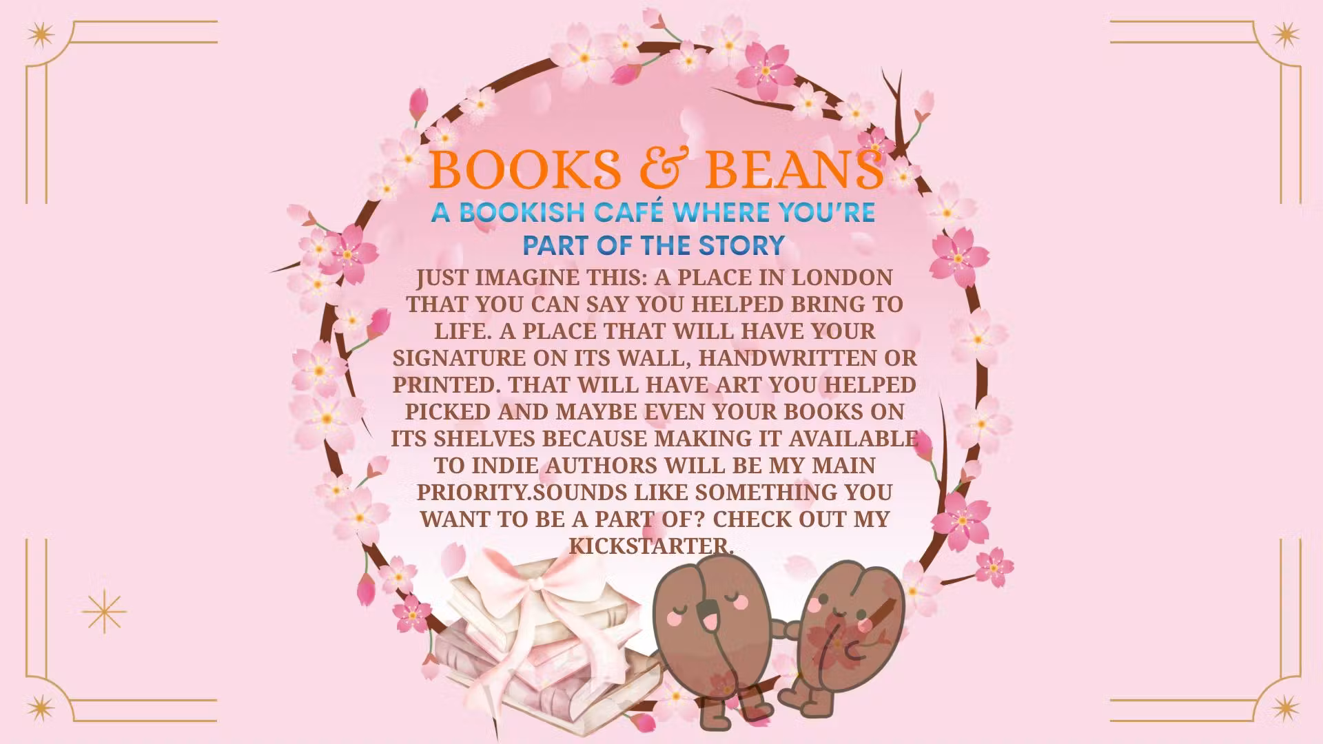 Books & Beans: A bookish cafe where you're part of the story