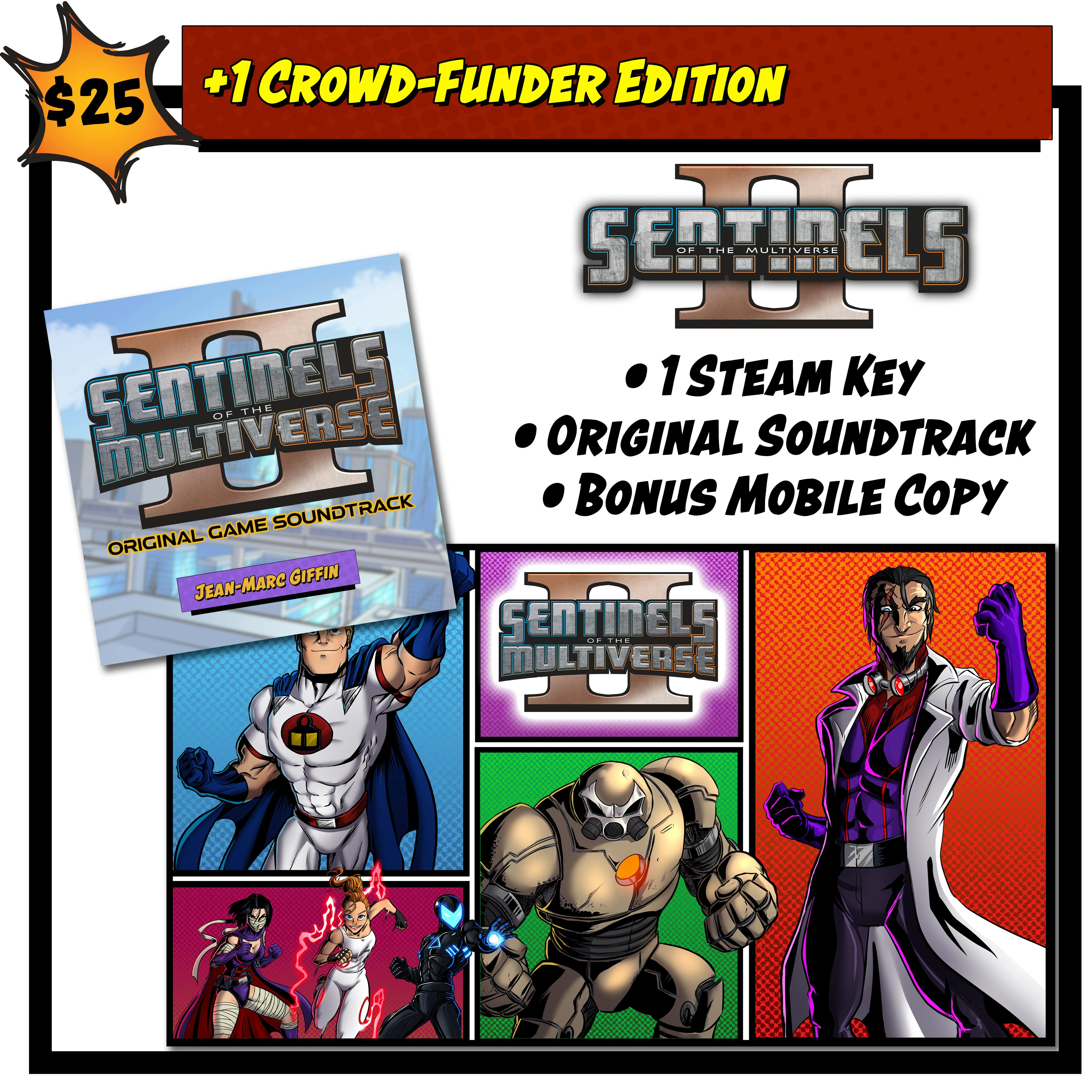 +1 Crowd-Funder Edition