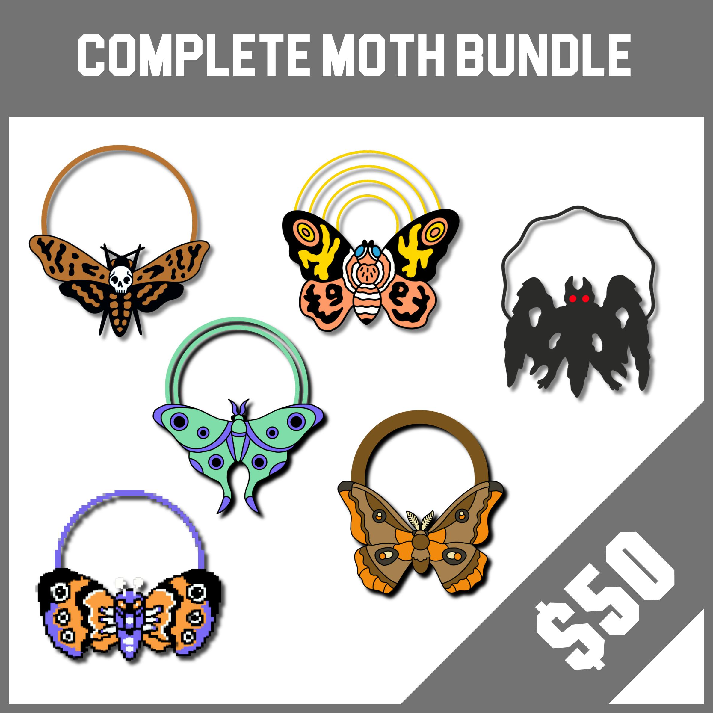 Complete Moth Bundle (Moths)
