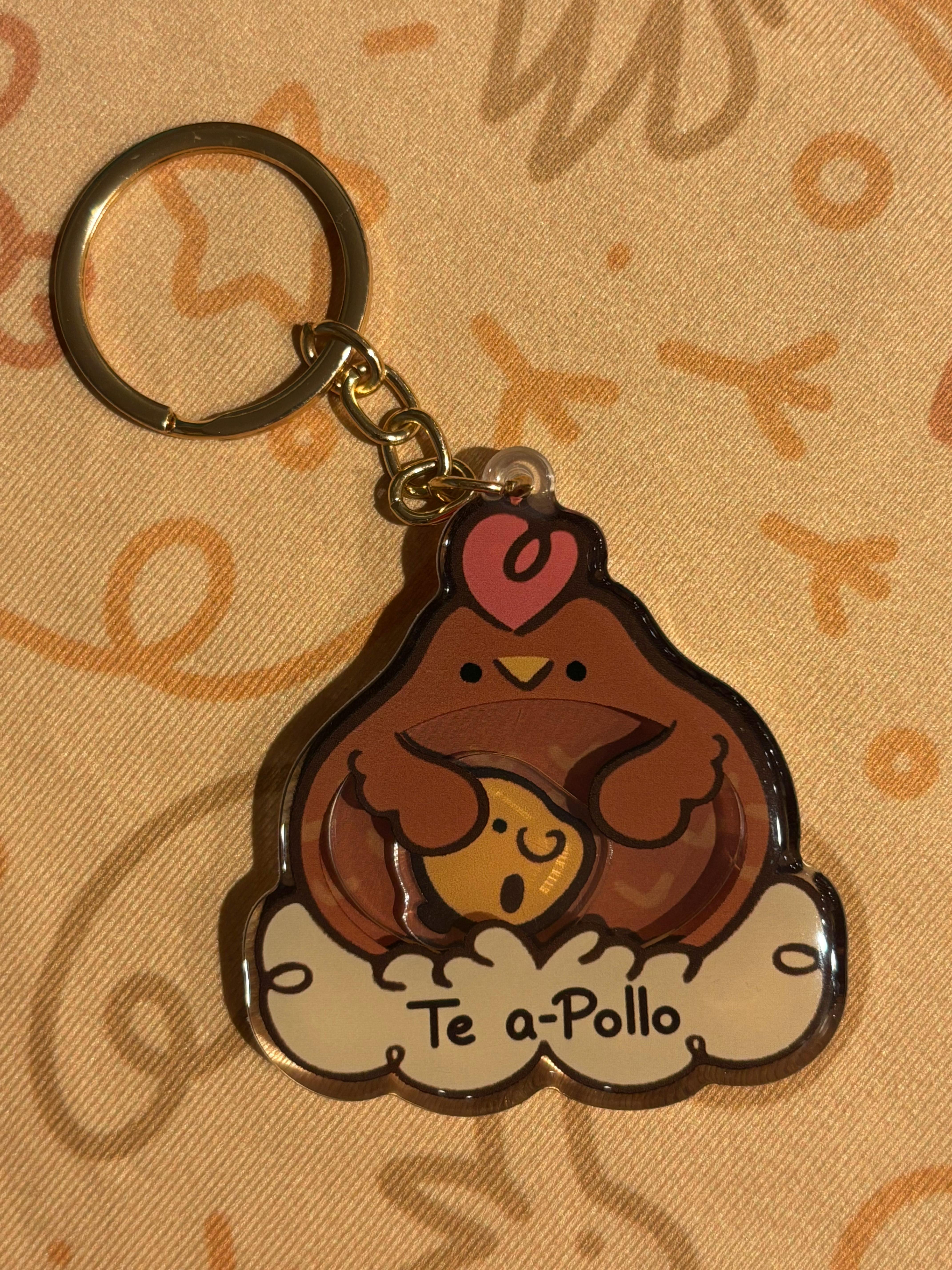 Te A-pollo Shaker Charm