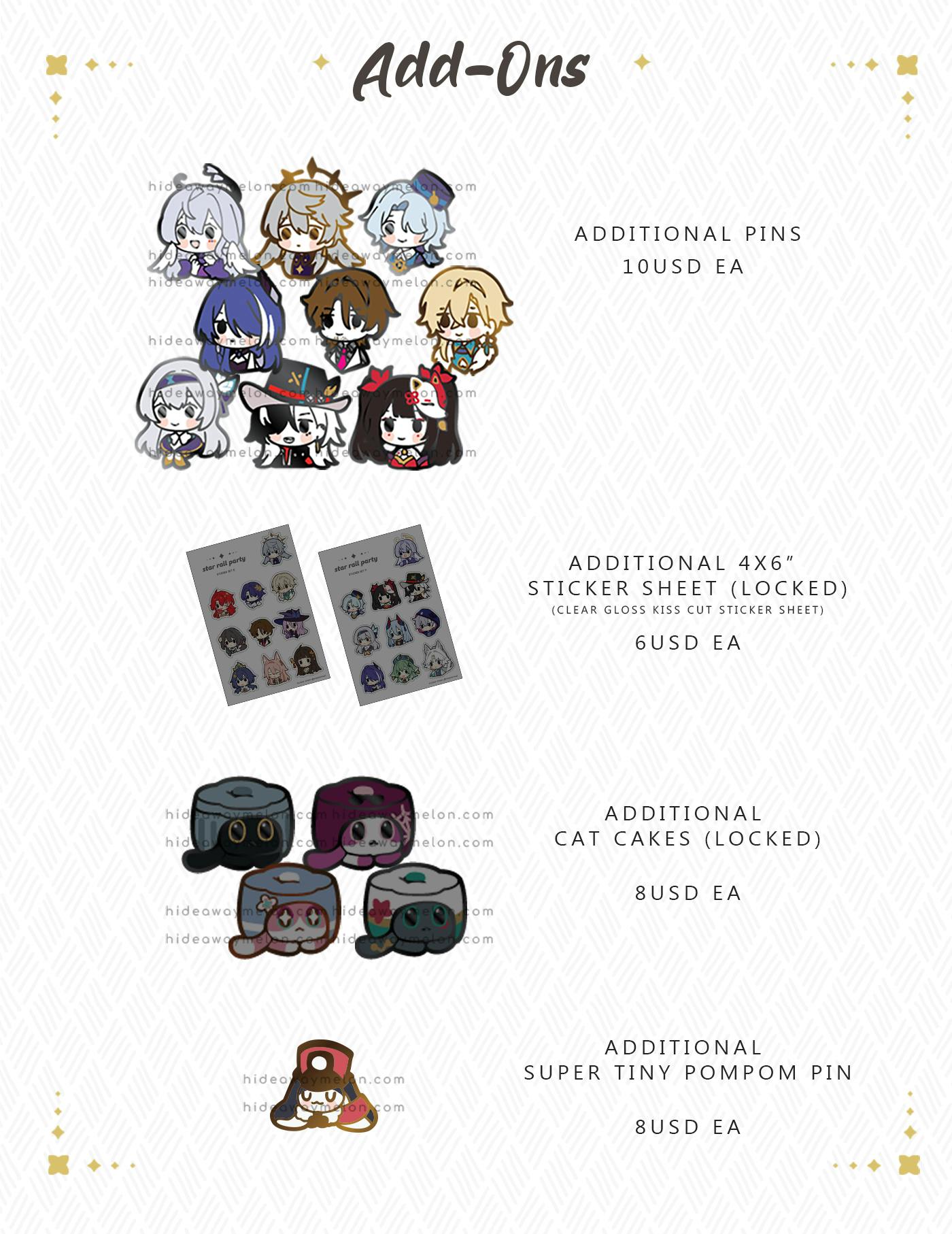 Additional Sticker Sheet