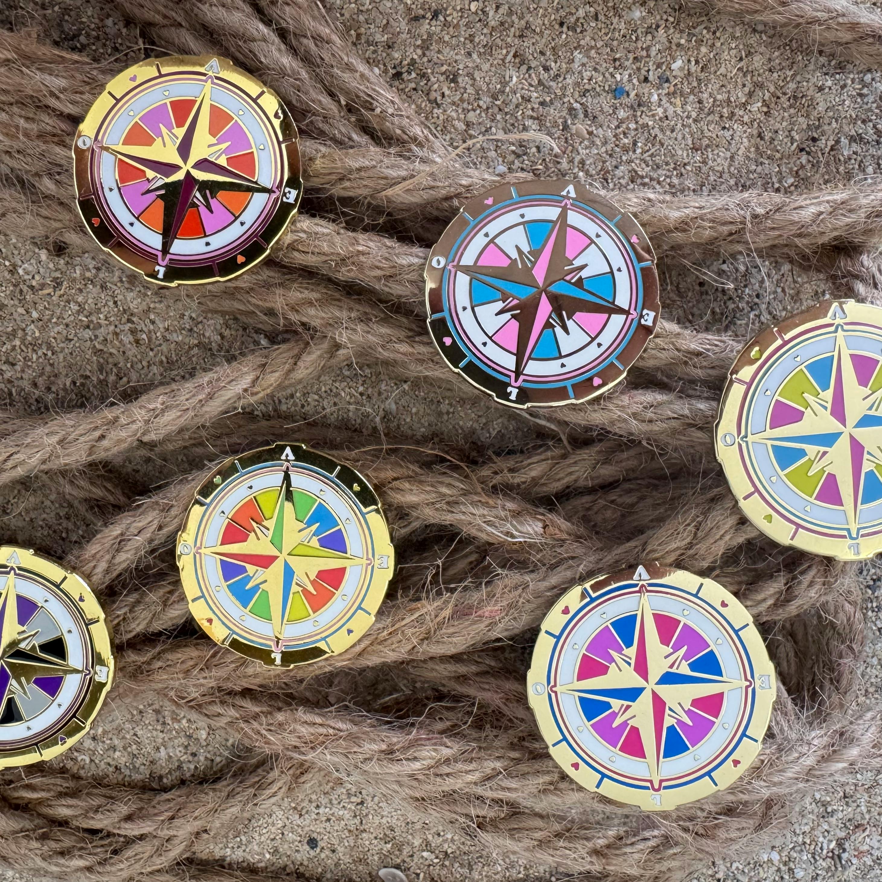 ✦ Queer North Enamel Pin · Save 24%