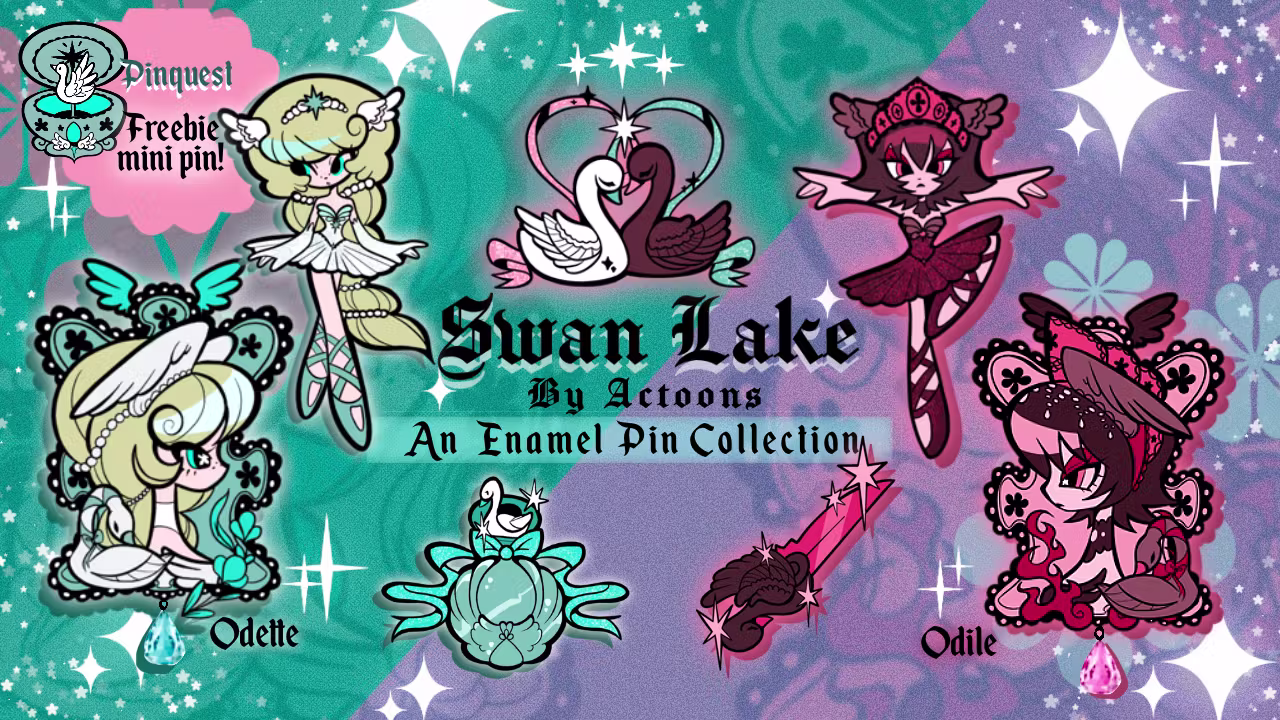 Swan Lake - An Enamel Pin Collection