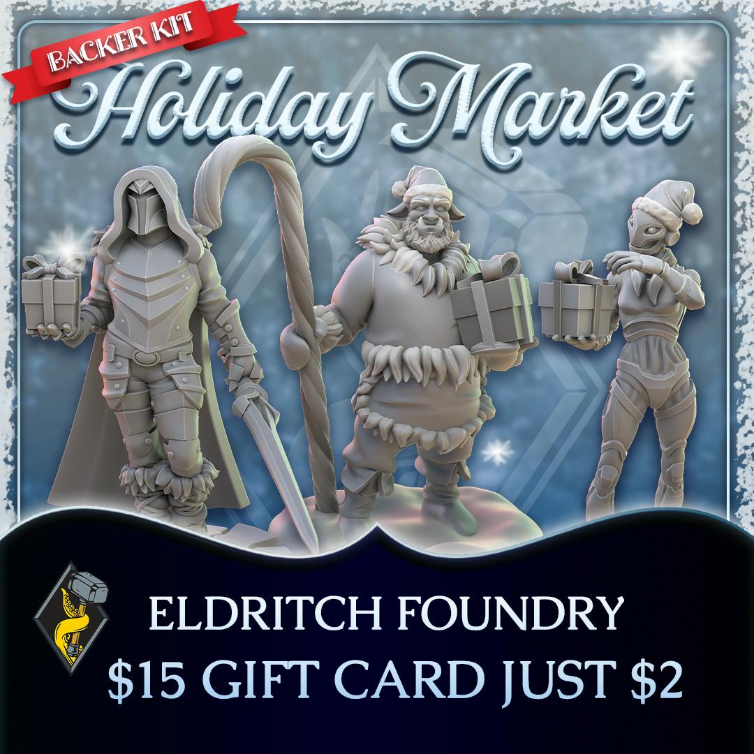 $2 Stocking Stuffer: $15 Eldritch Foundry Gift Card