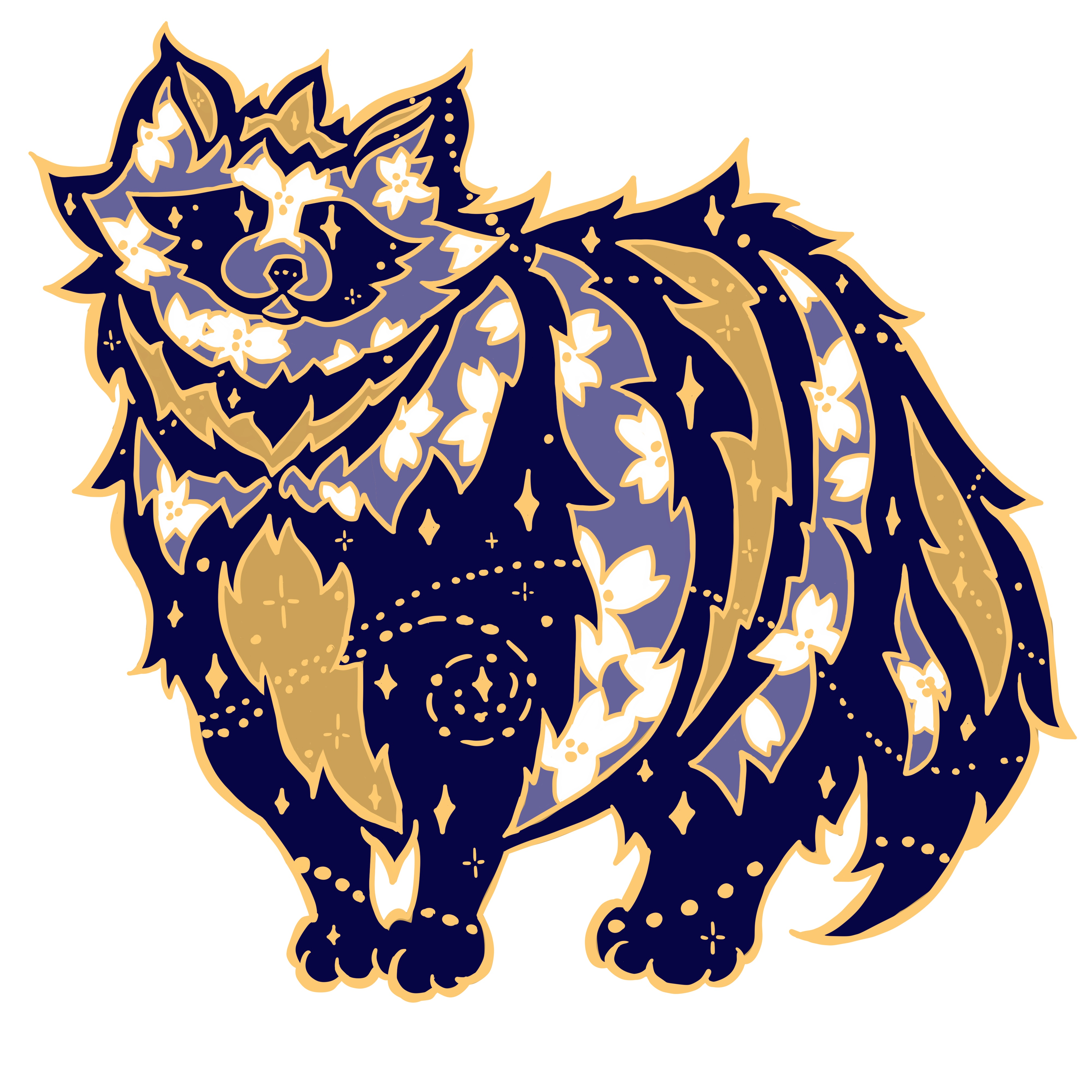 Tanuki Pin