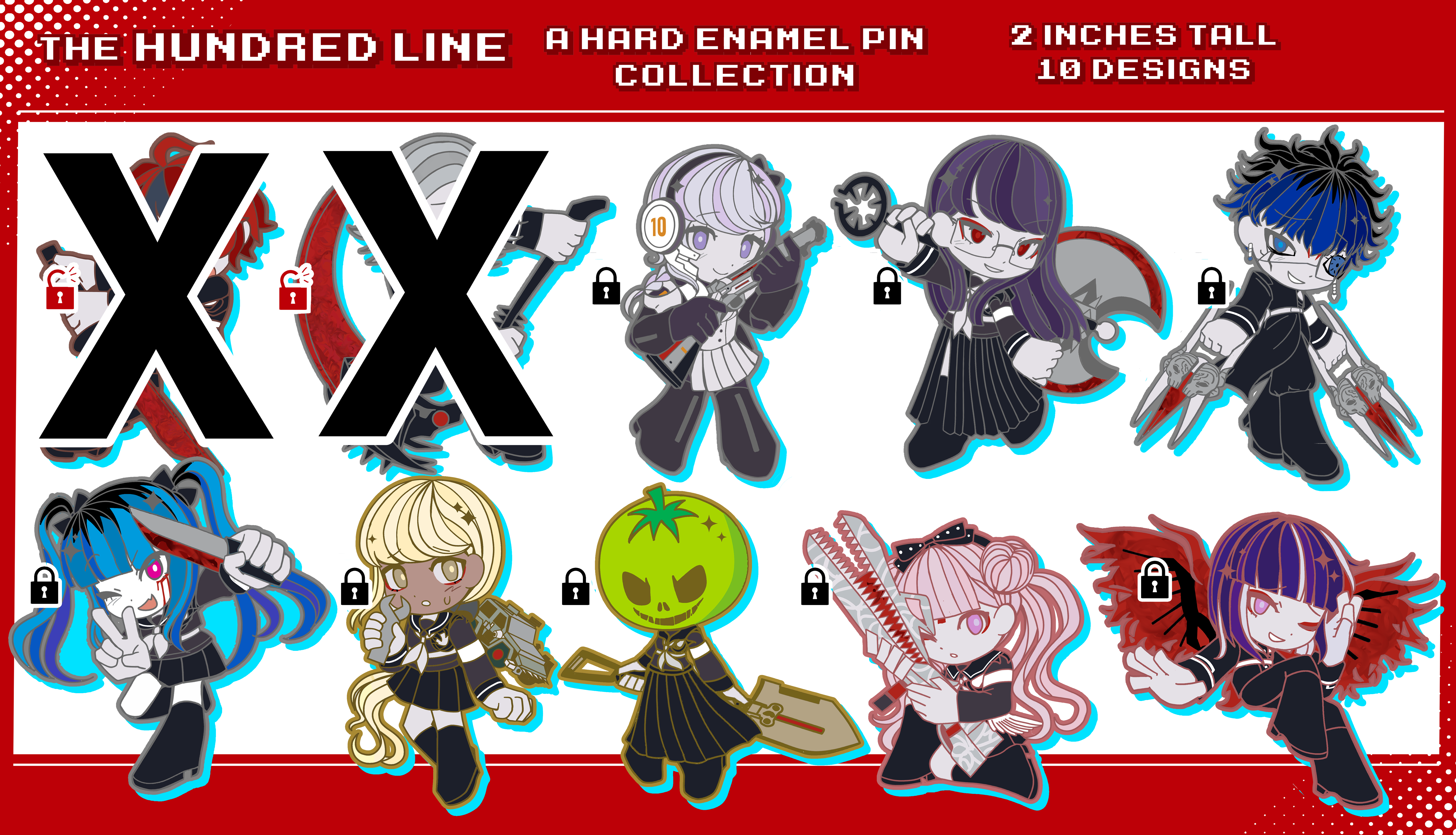 All 8 New Designs (excluding Eitaku)