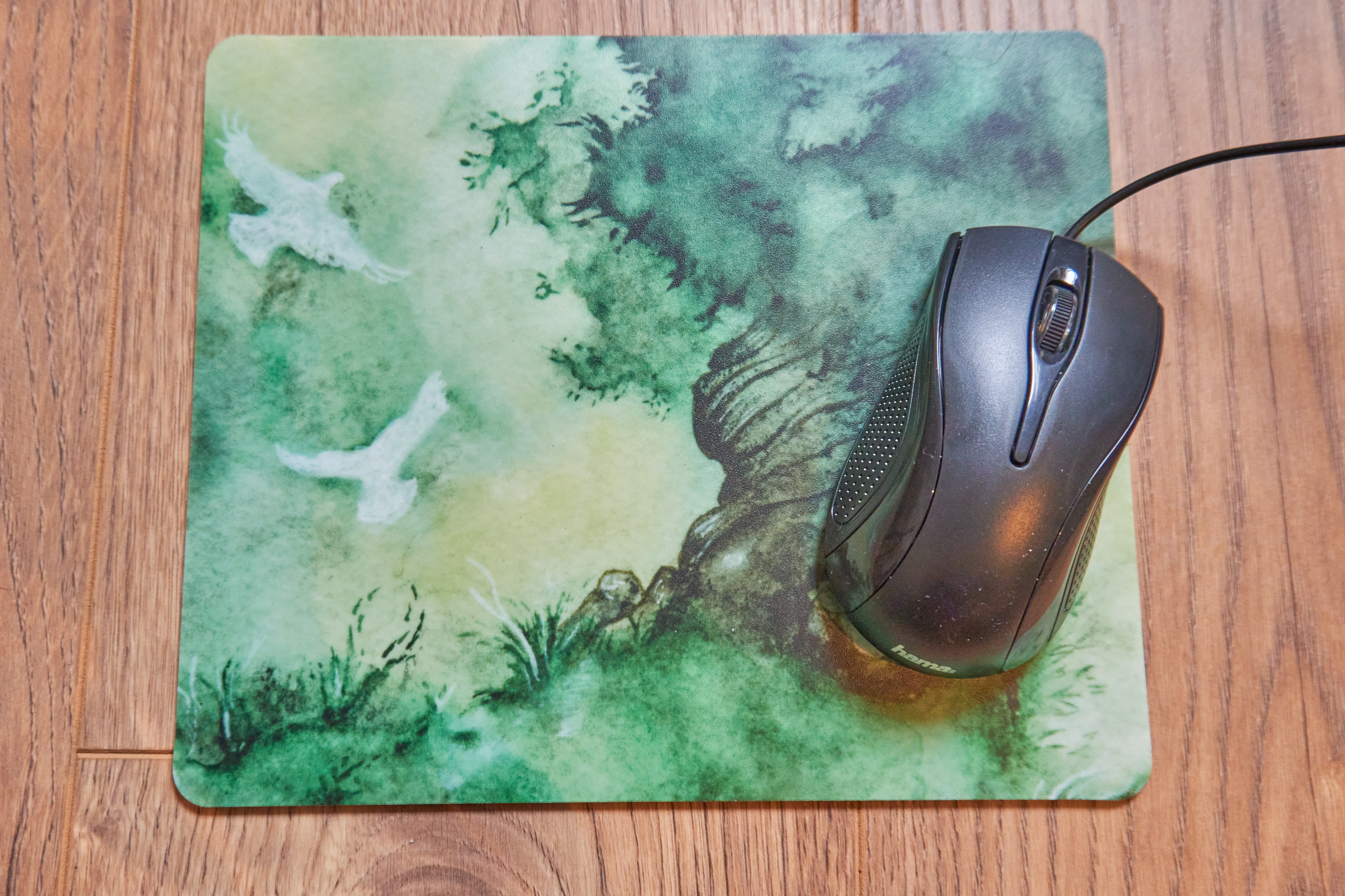 Fantasy tree mousepad [hard plastic]