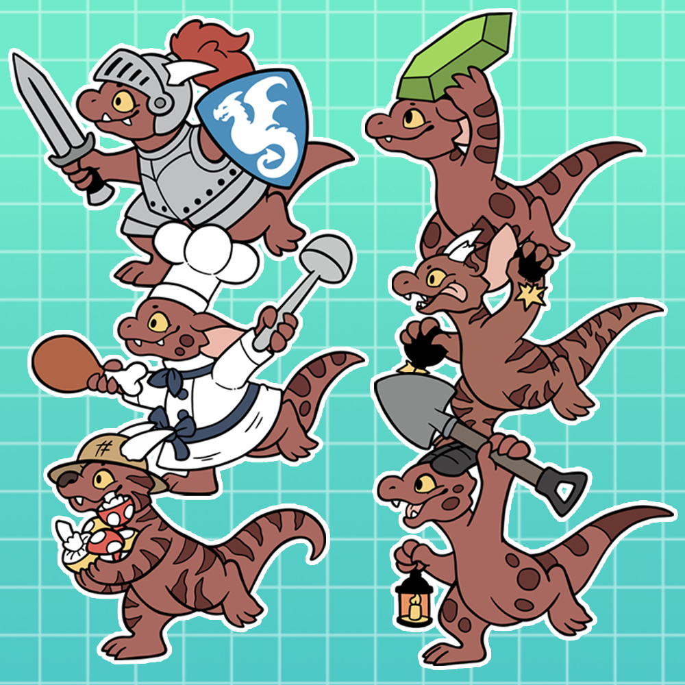 Hard Enamel Pin Set
