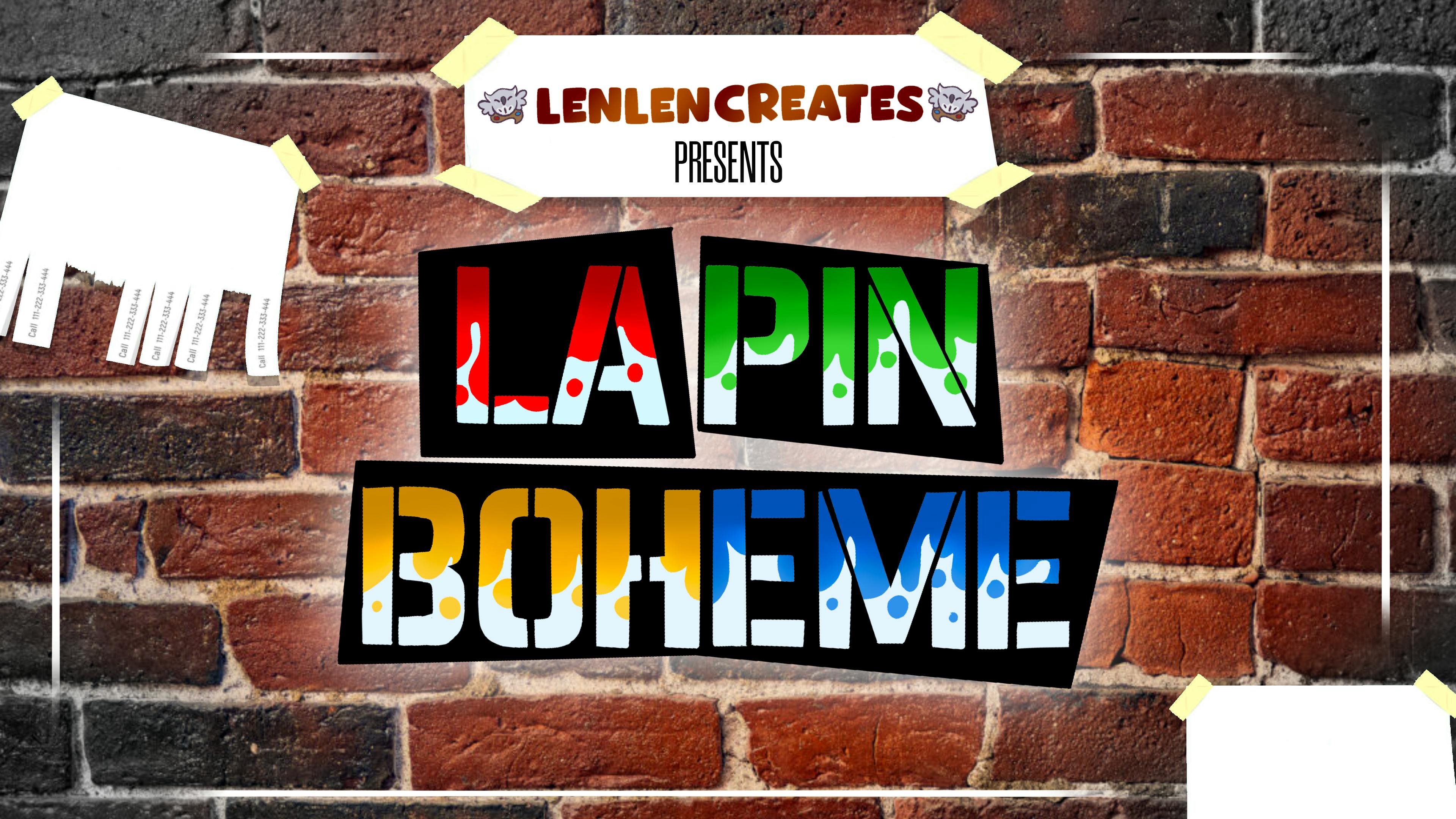 ♬ La Pin Boheme ♬ - A Musical inspired Pin Series