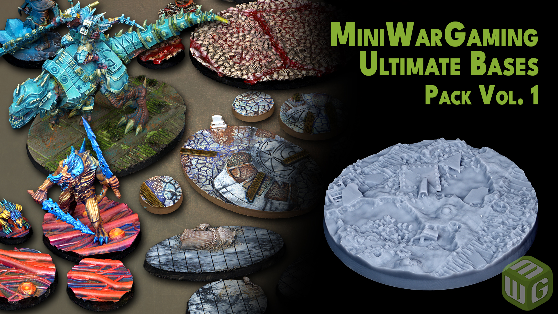 Mega Base Collection - 10,000+ STLs by MiniWarGaming