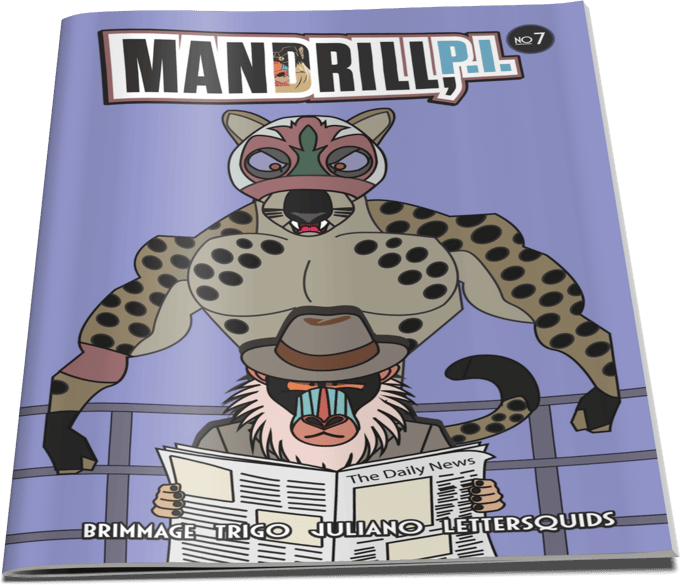 🐒 Mandrill PI #7 — Bret Juliano Variant Cover