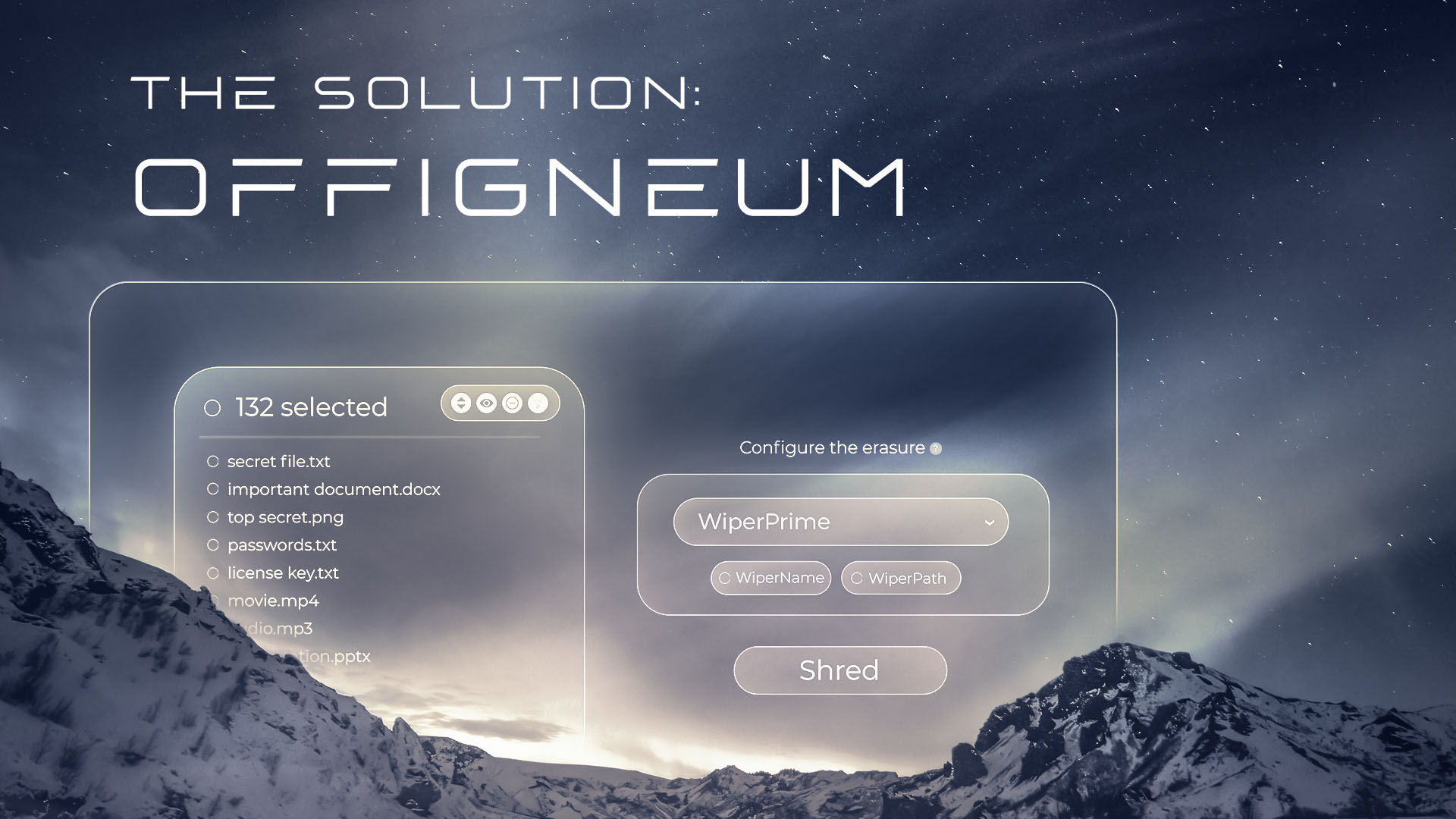 Offigneum: The utmost file shredder for PC/Mac