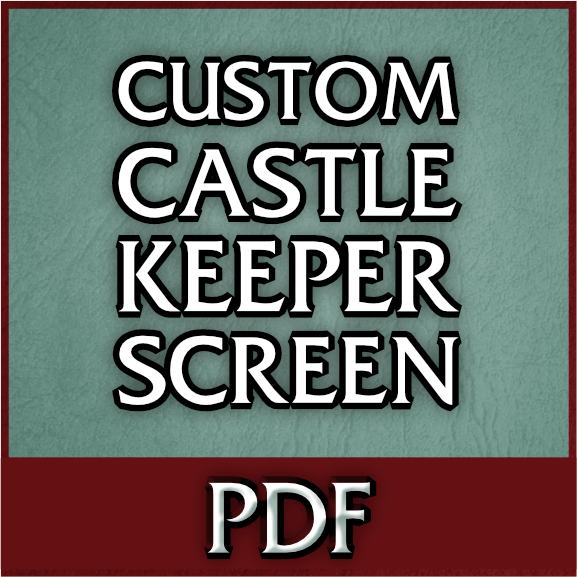 Castle Zagyg Custom Castle Keeper Screen (PDF)