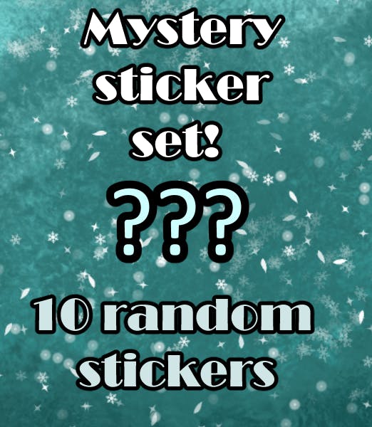 Mystery sticker set! 