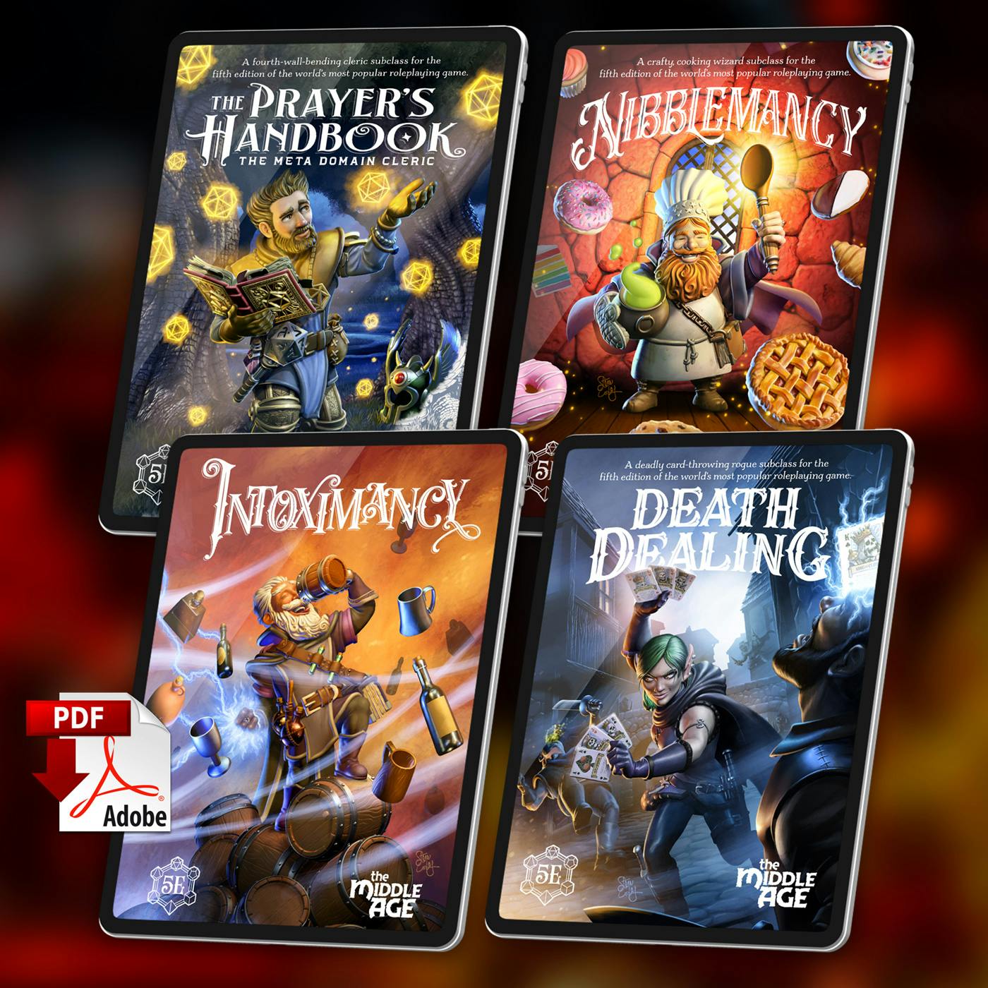 Four Subclass PDFs for 5E