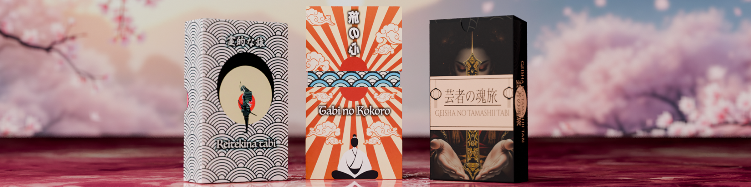 Tarot Deck (Tabi no kokoro - 旅の心 - The Heart of the Journey)