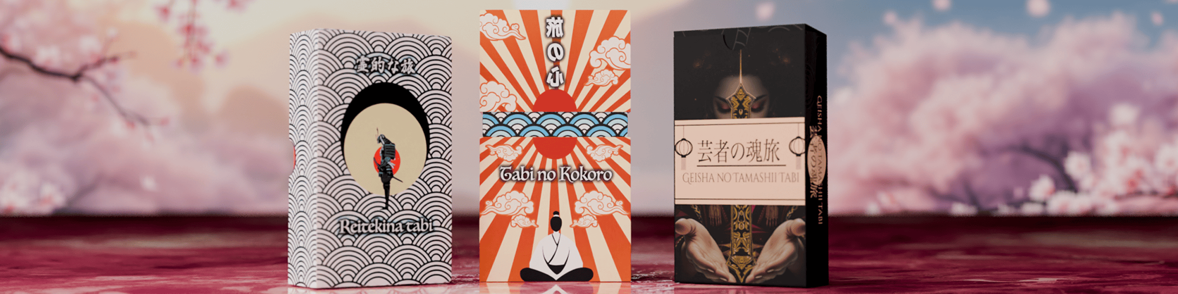 Tarot Deck (Tabi no kokoro - 旅の心 - The Heart of the Journey)