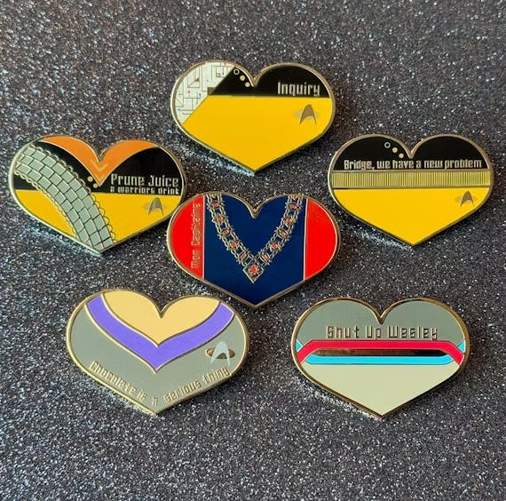 Heart Crew Enamel Pin Bundle 