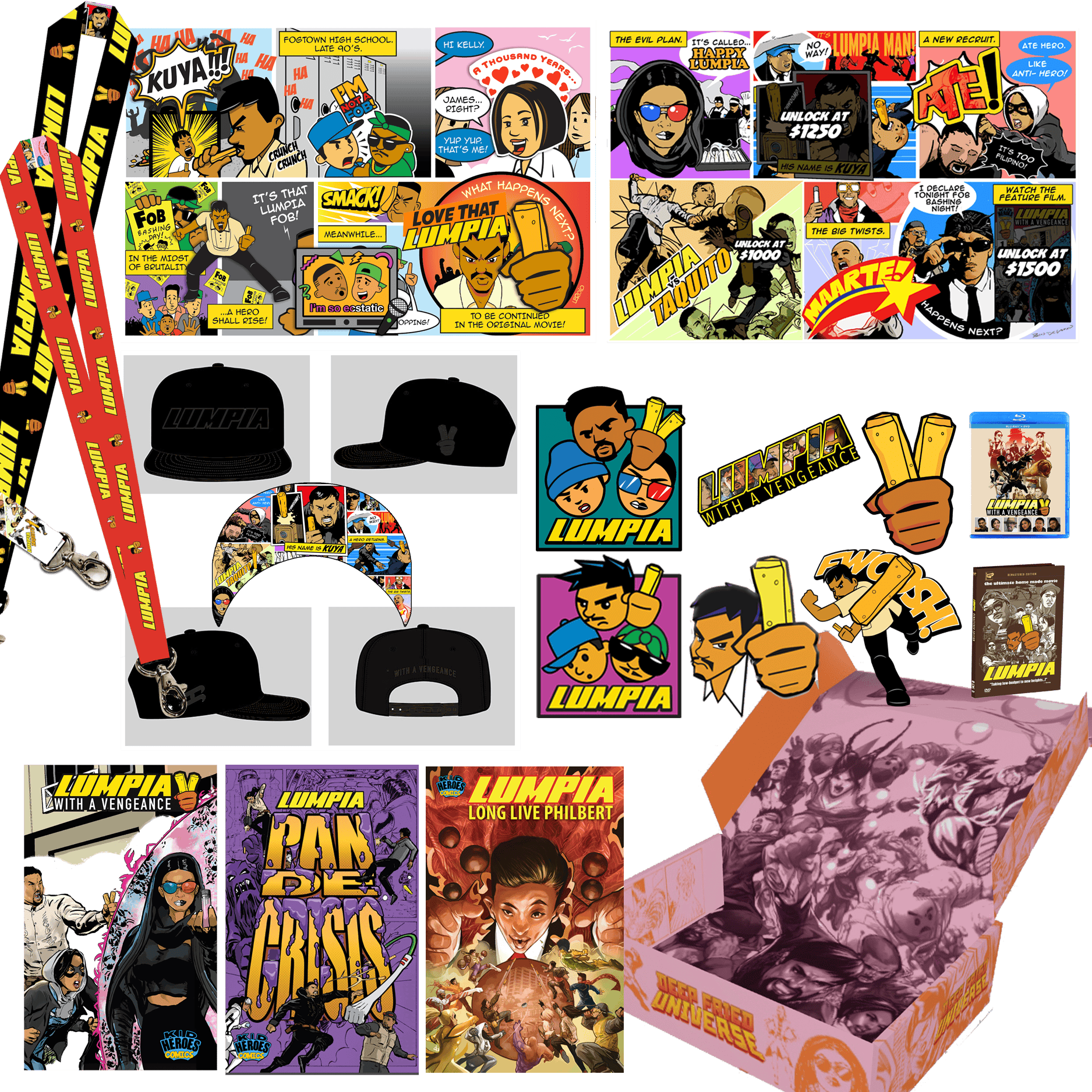 THE LUMPIA DEEP FRIED UNIVERSE SET!