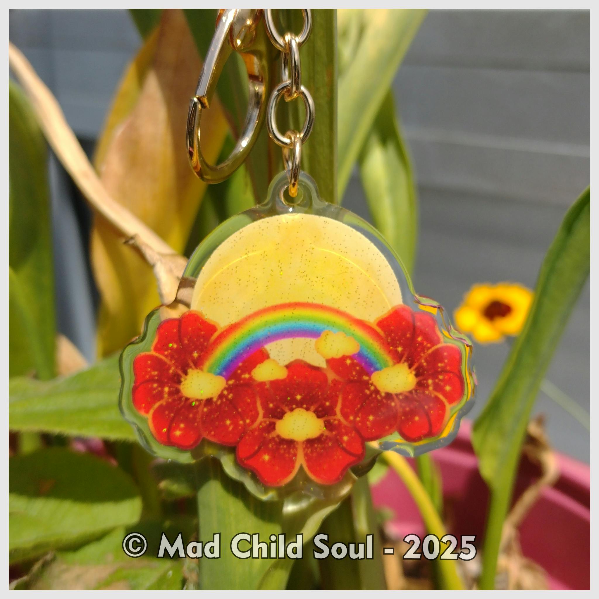 1x KEYCHAIN : Birth of the Sun