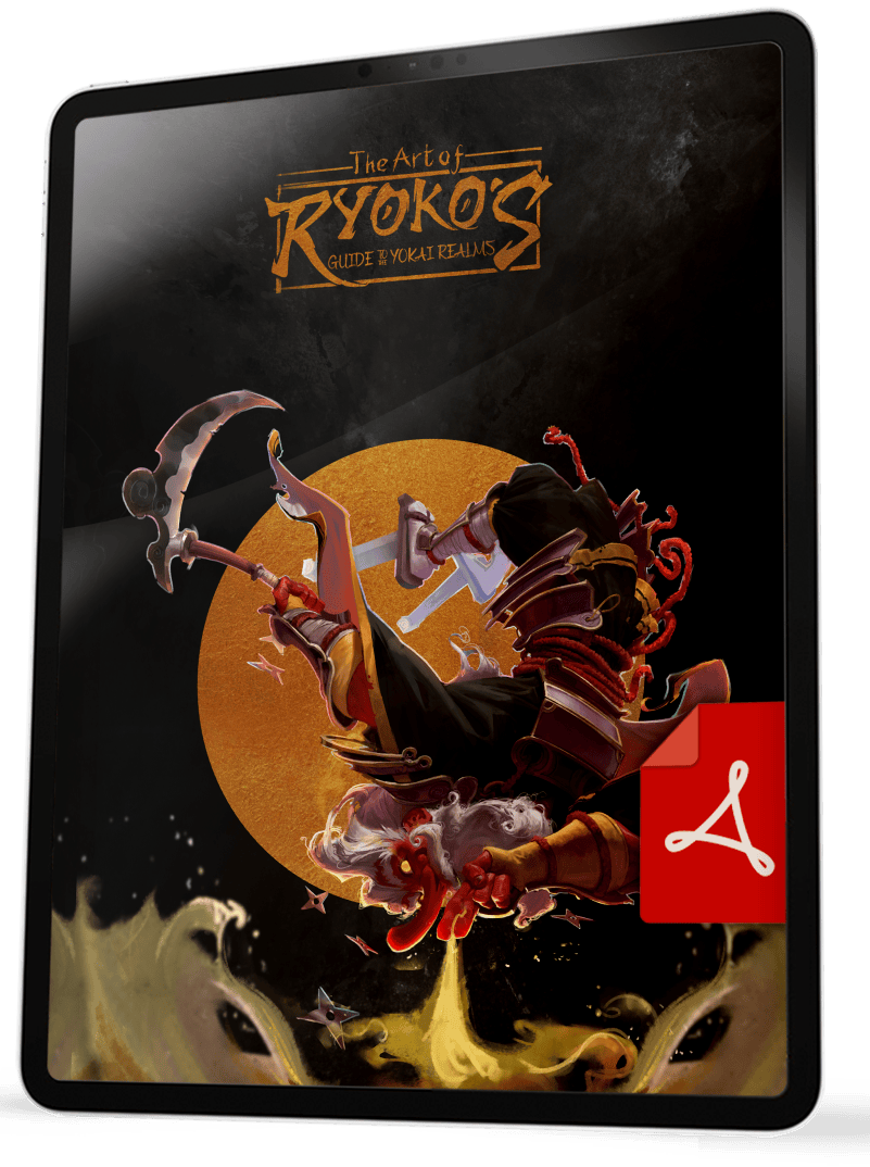 Digital PDF - The Art of Ryoko's Book PDF