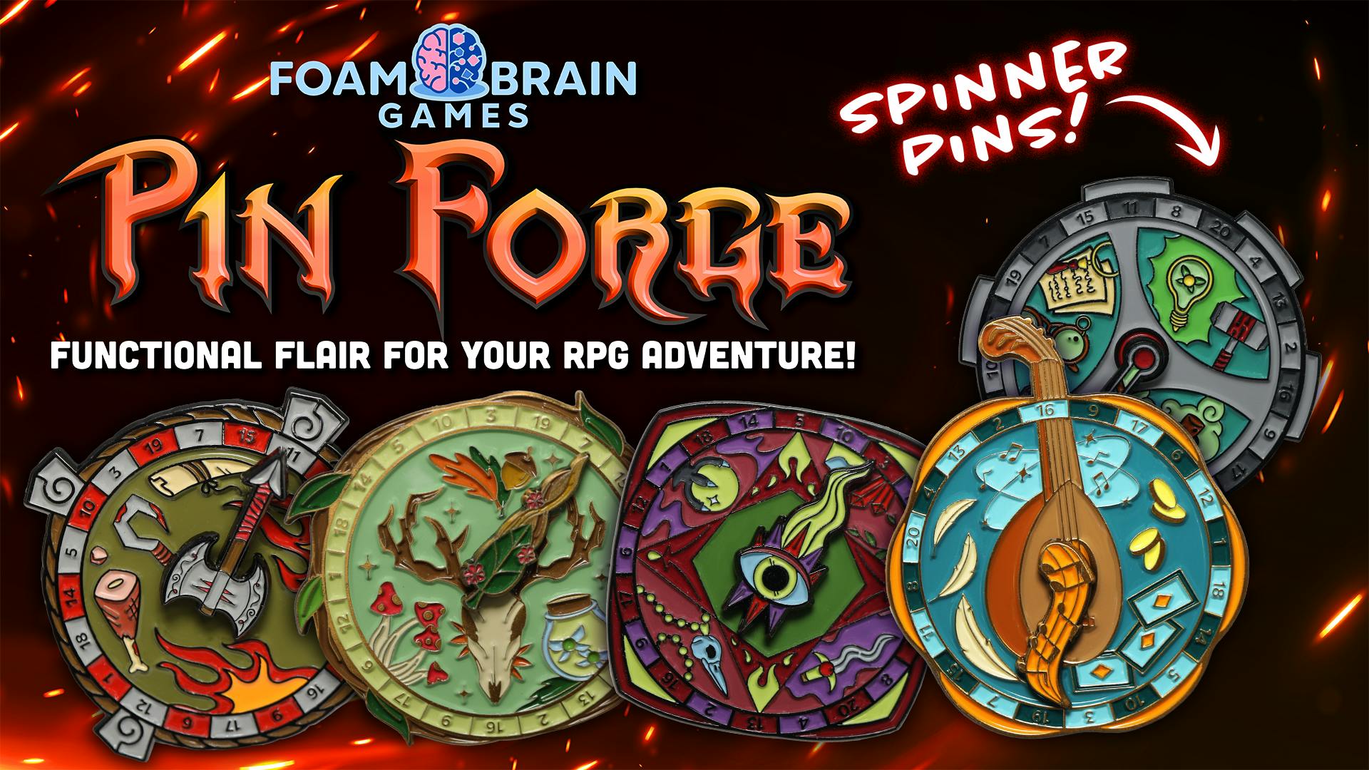 Pin Forge - Functional Pins for Your RPG Campaign