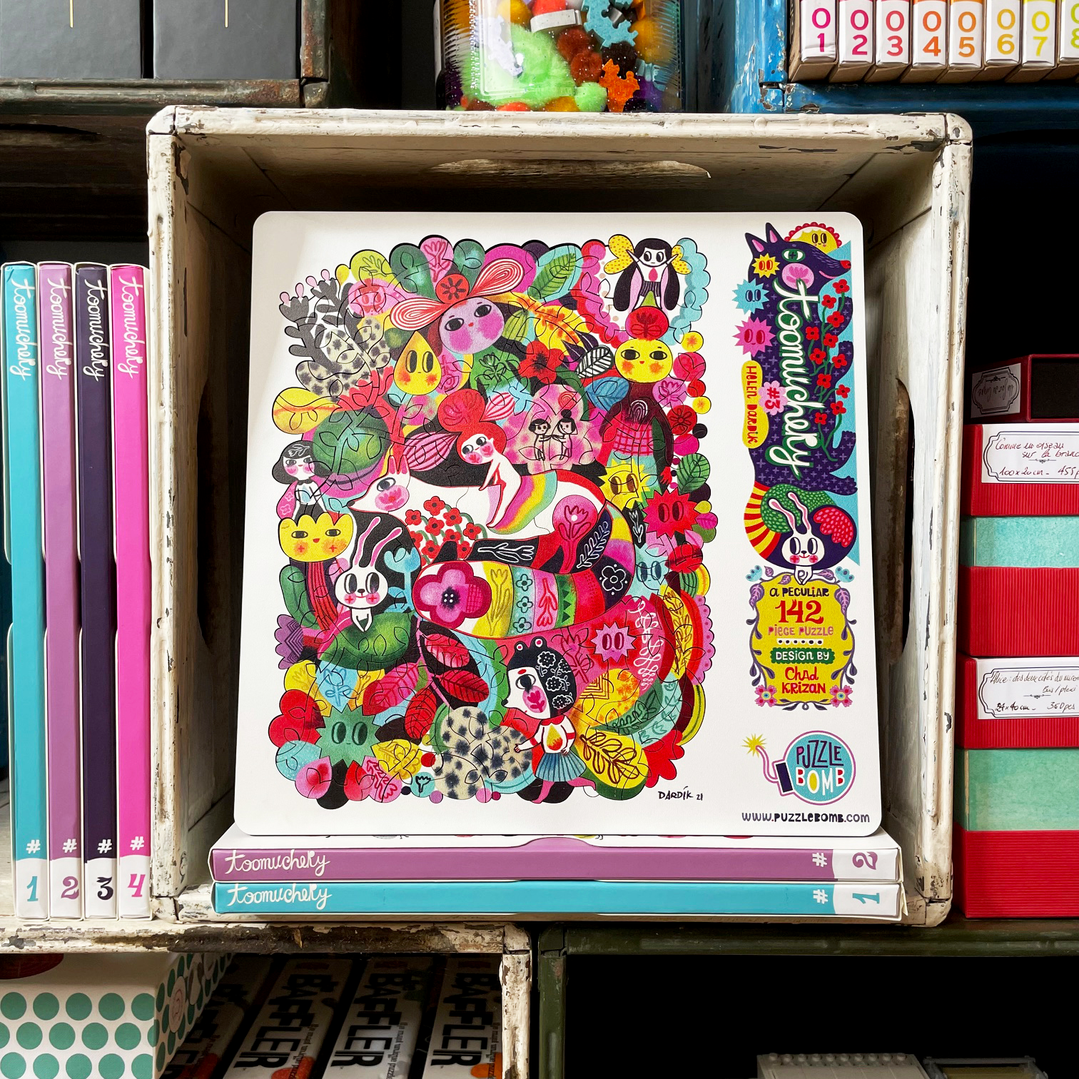 Get Ready for Toomuchery by Helen Dardik: Whimsical Wooden Puzzles