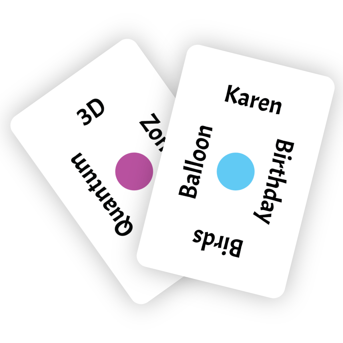 A word card (to make new slang)