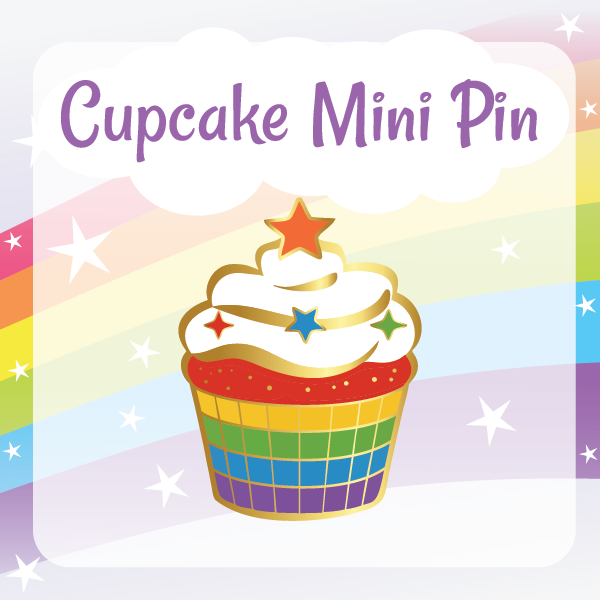 Cupcake Mini Pin