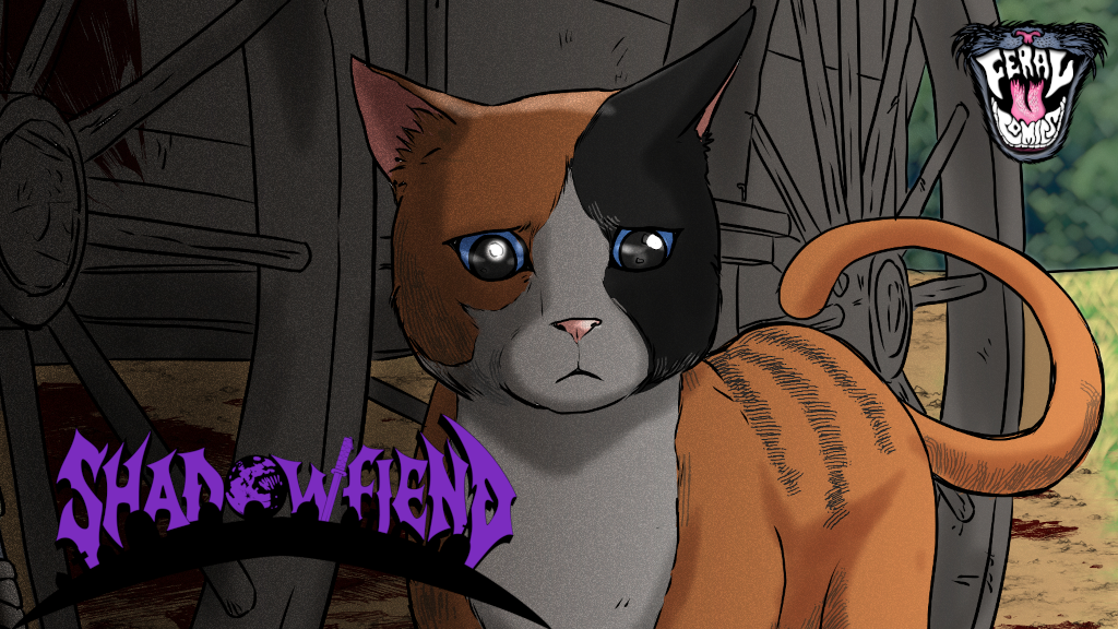 Shadowfiend - Dark Fantasy Manga-Inspired Comic