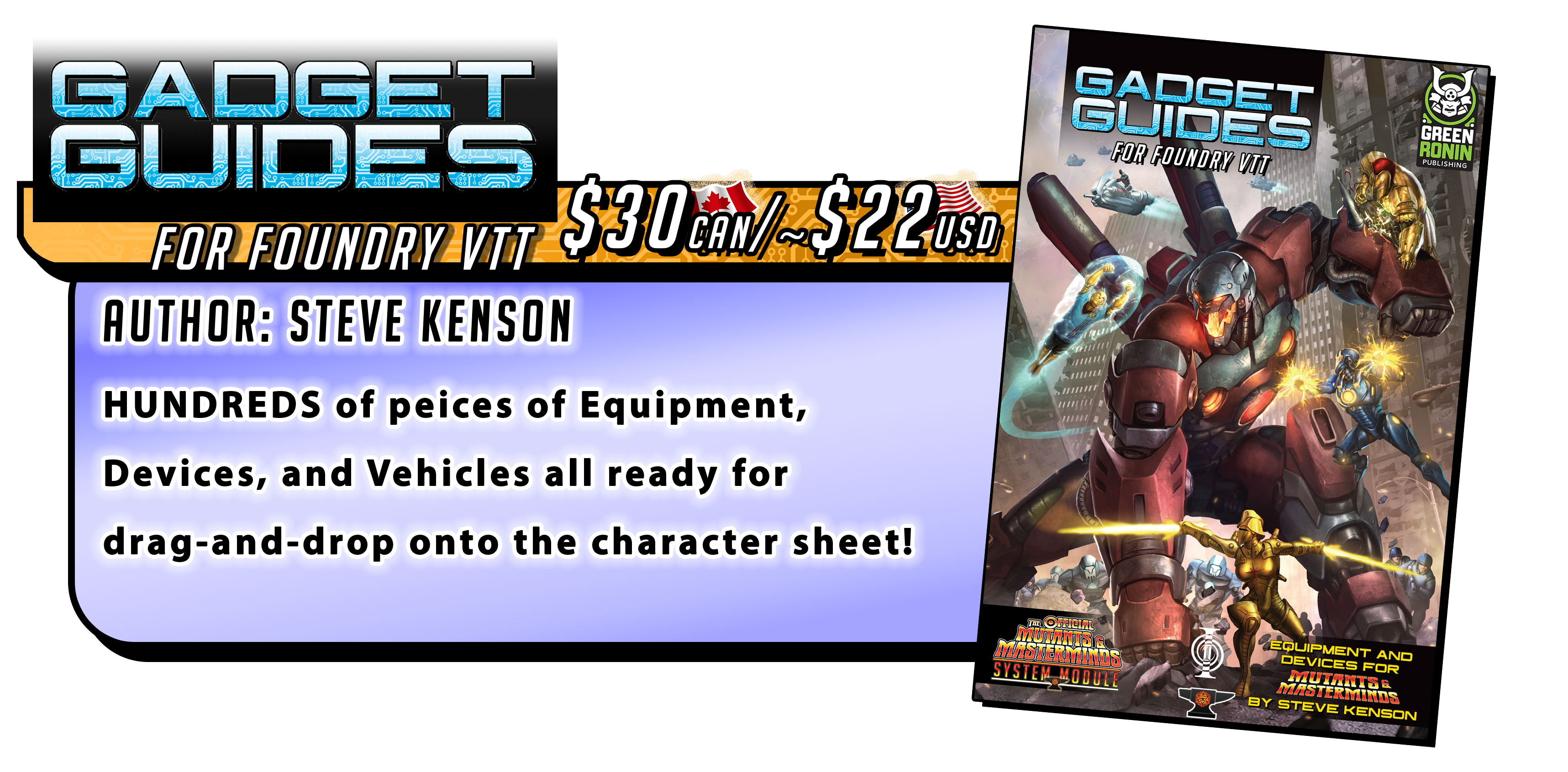 Gadget Guides  for Foundry VTT
