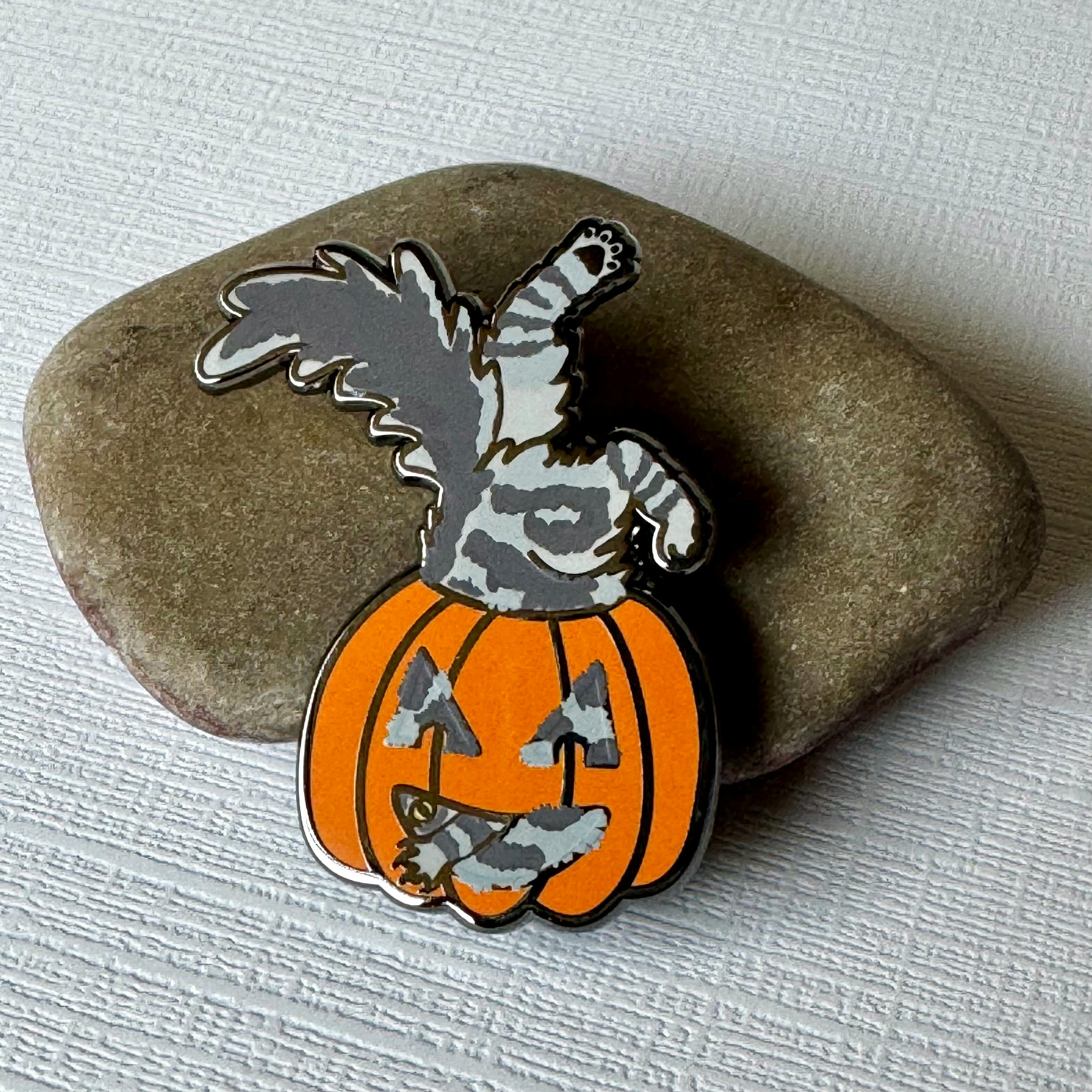 Pumpkin Diver Pin