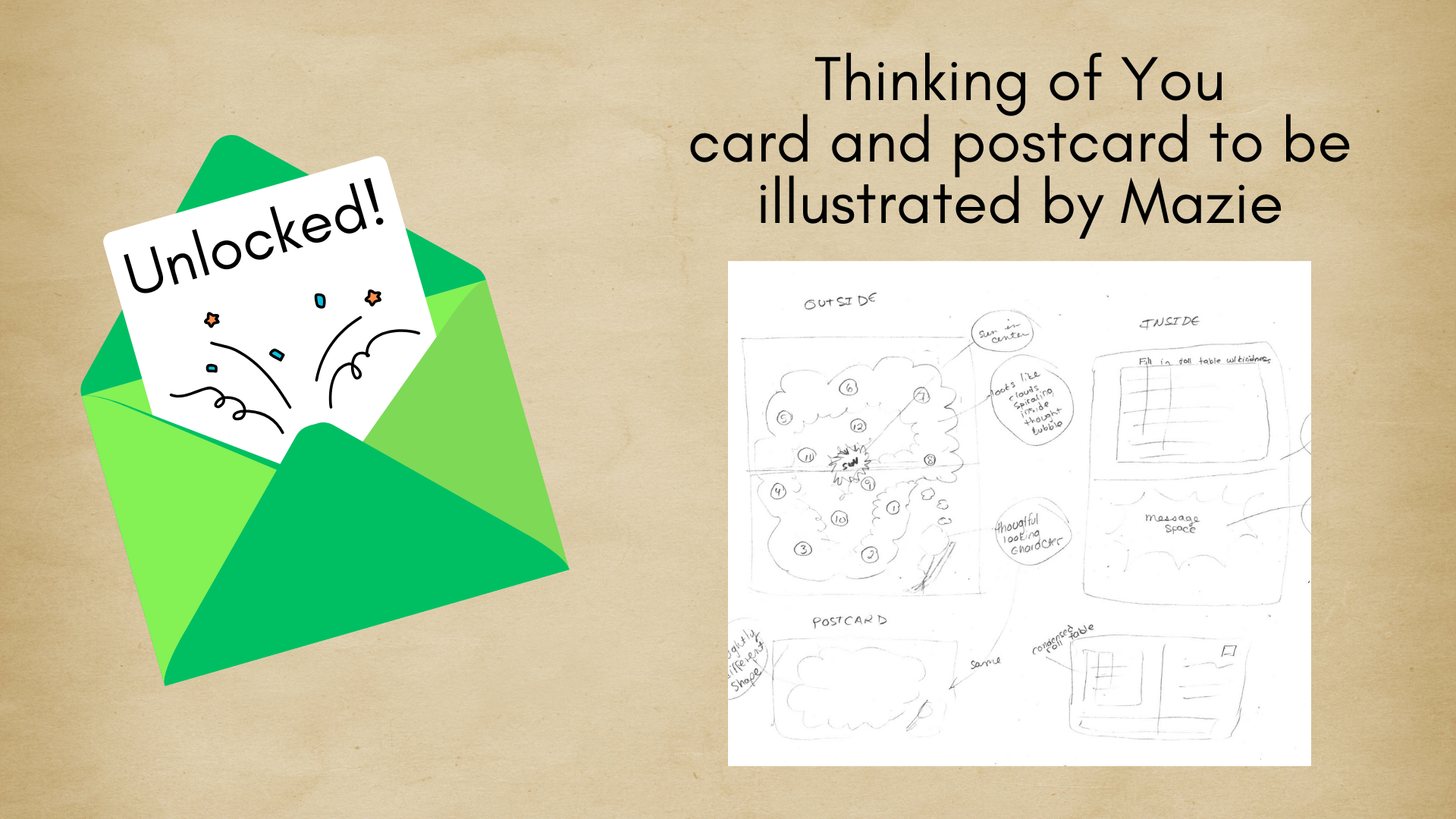 Unlock the Thinking of You card and game!