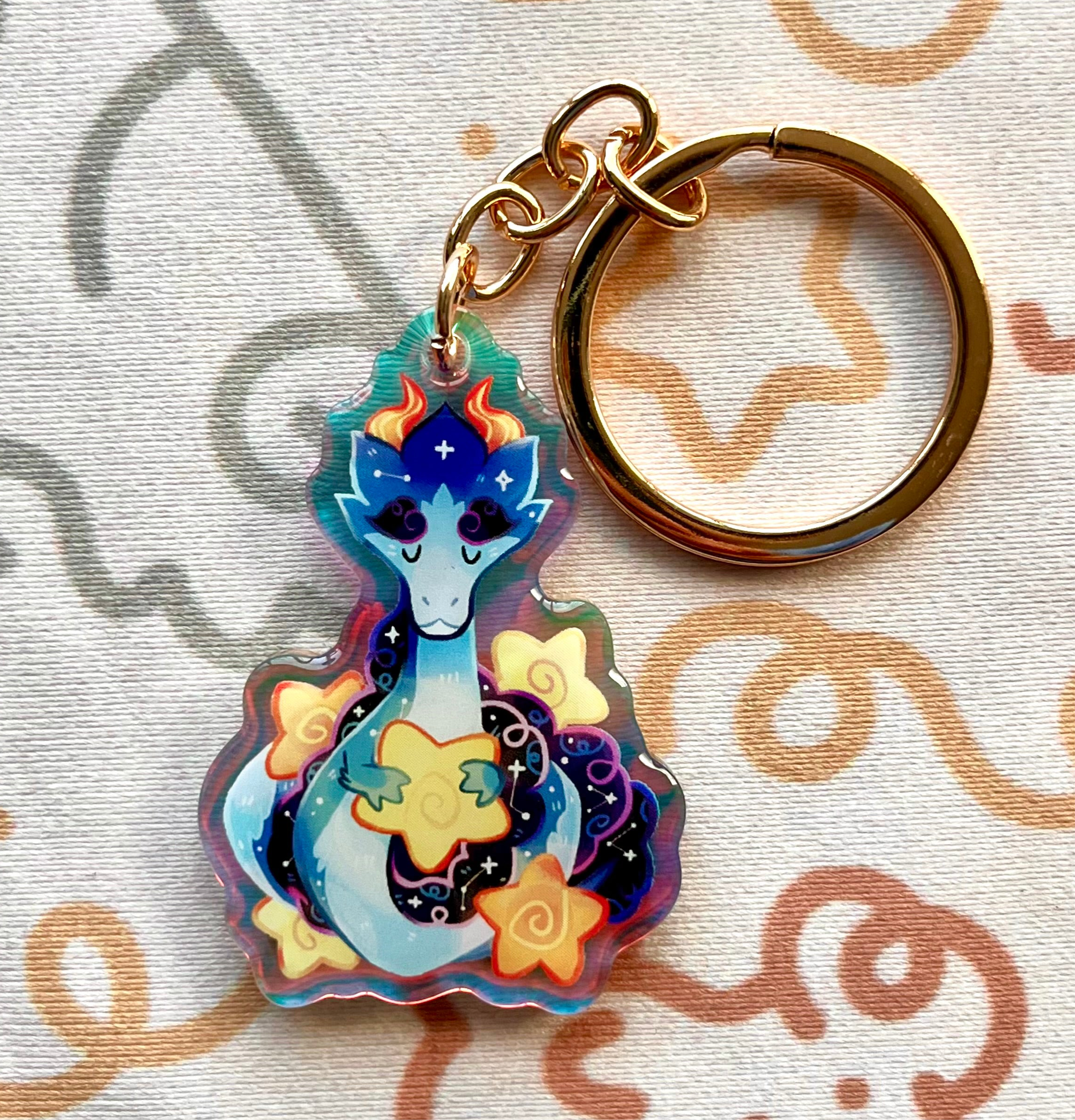 Cosmic Starkeeper Acrylic Keychain