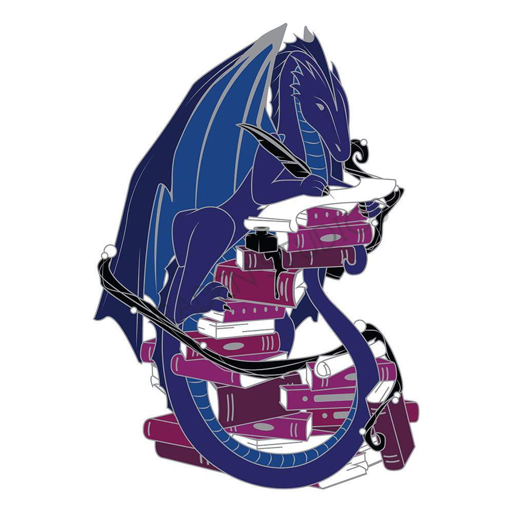 Enamel Pin - Dragon Bard