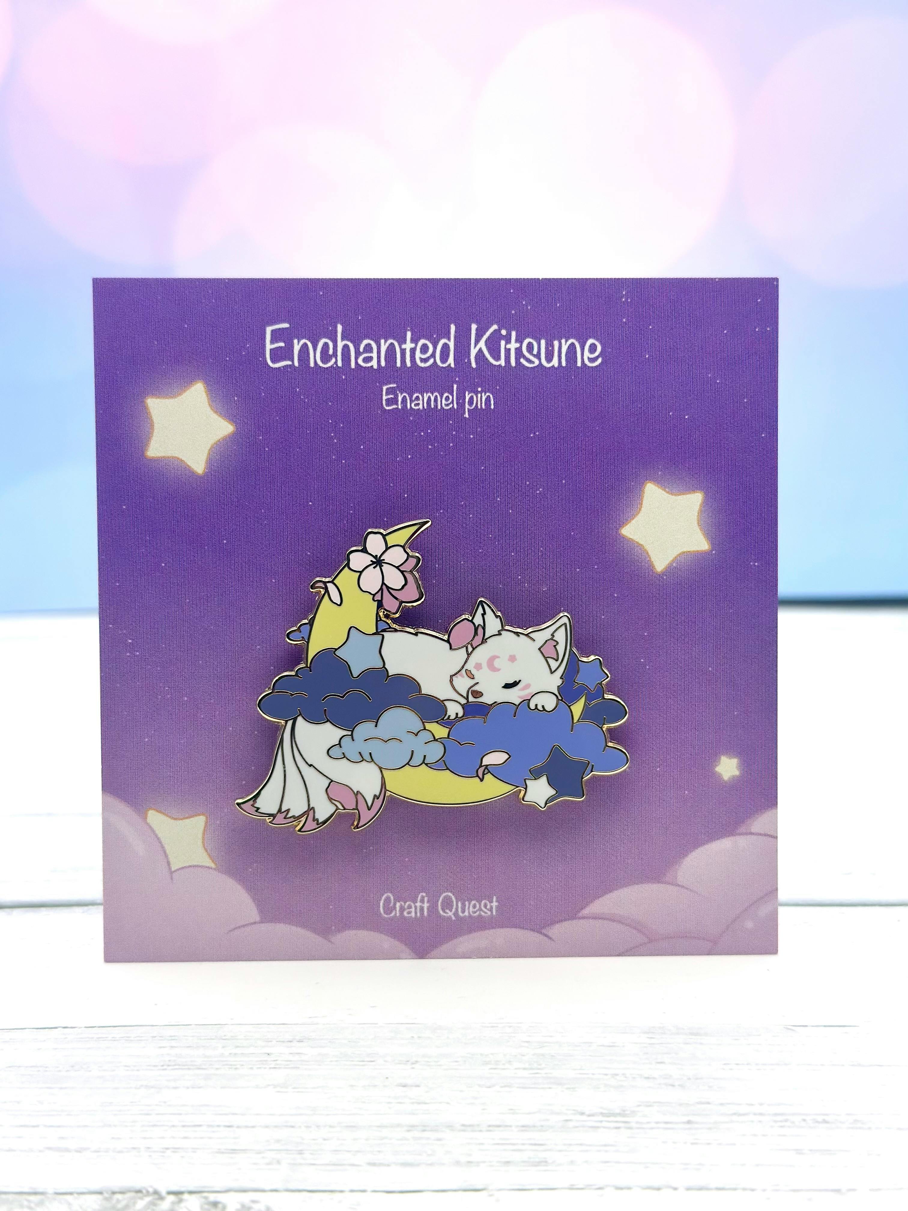 Blue Cloud Dreamer Pin