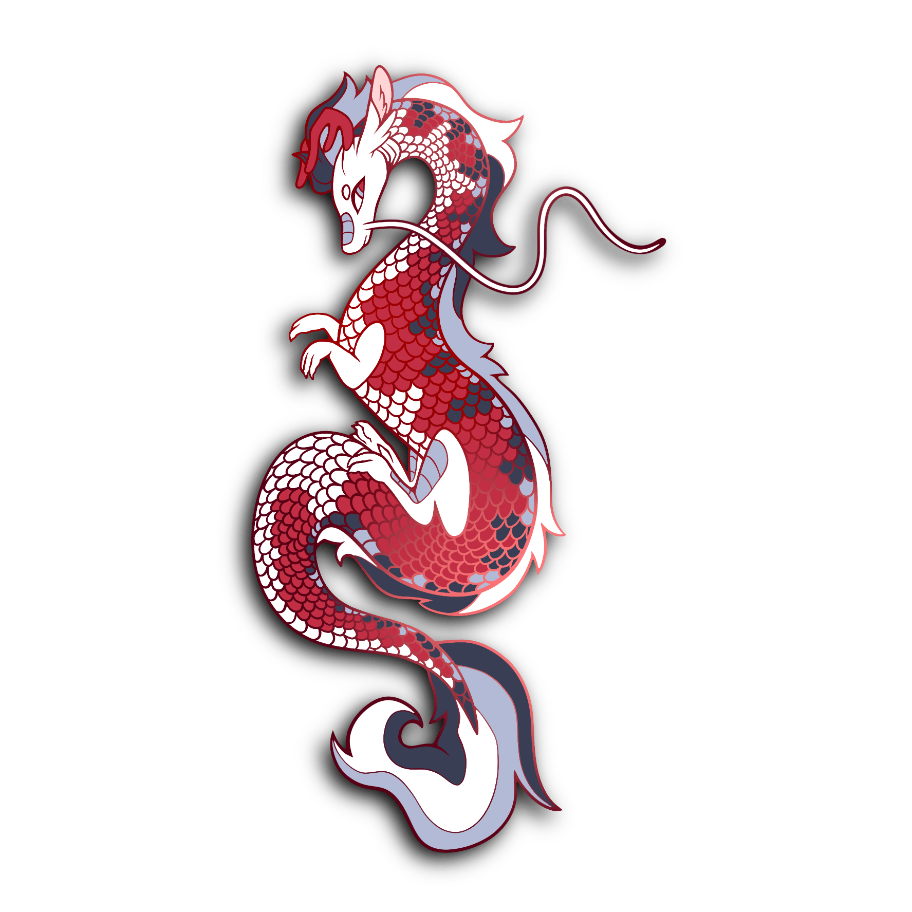 Large Koi Dragon Add-On
