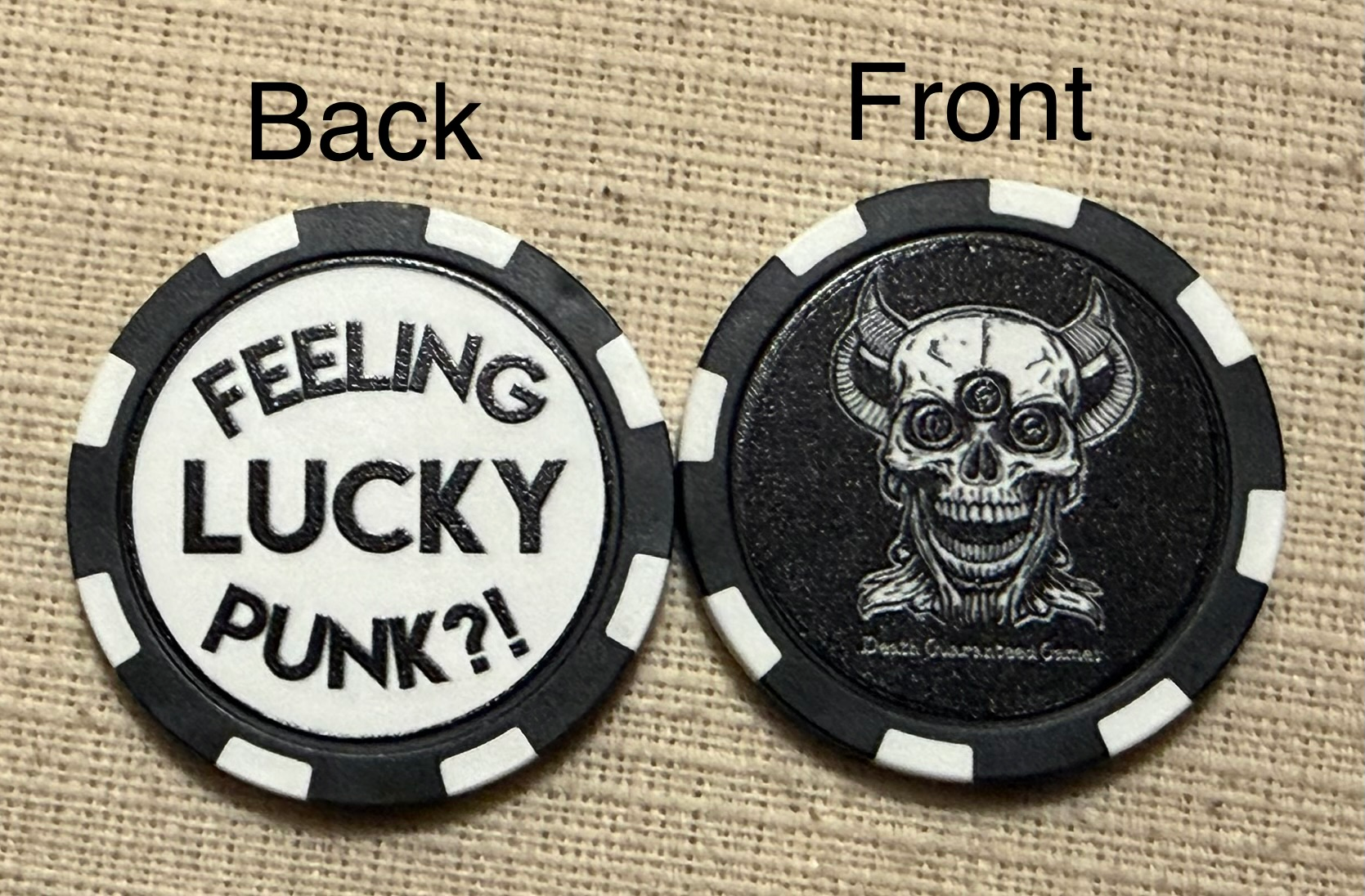 Death Guaranteed Games Luck Token