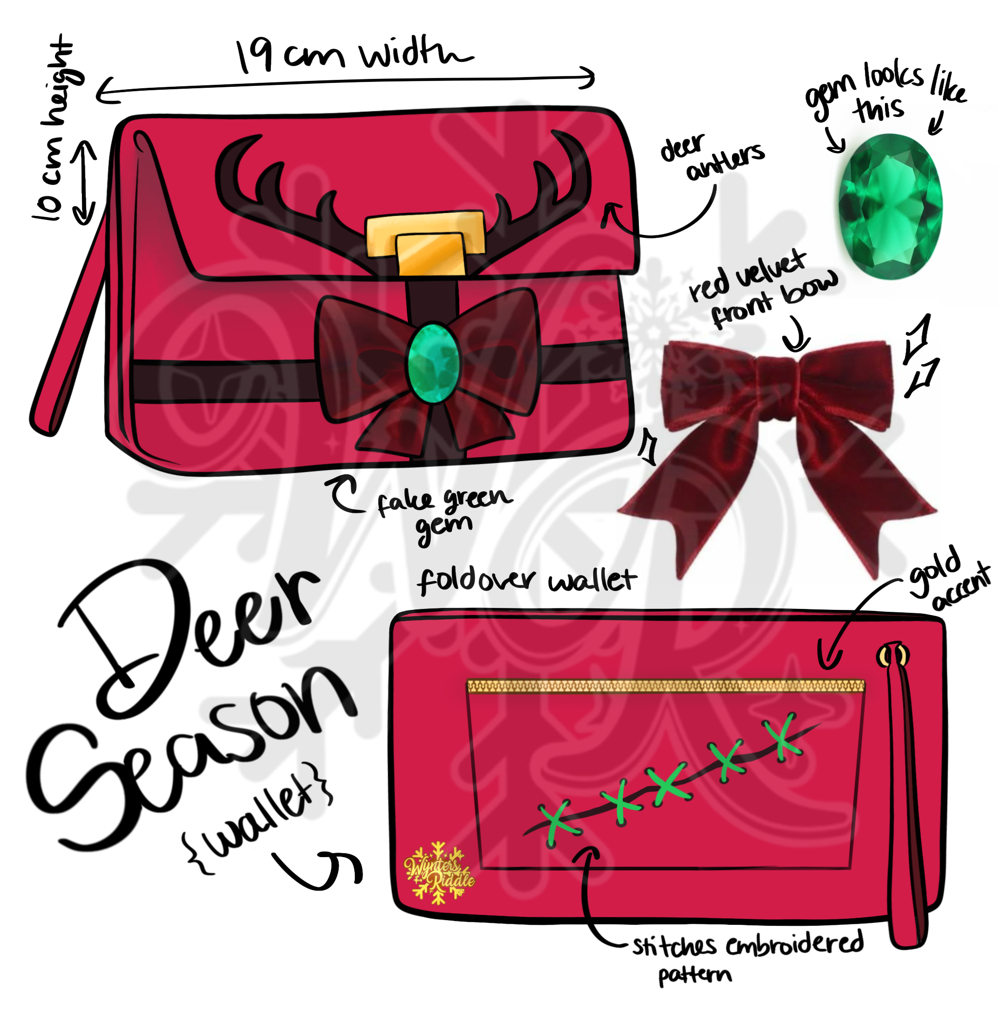 Add on Deer Season Wallet