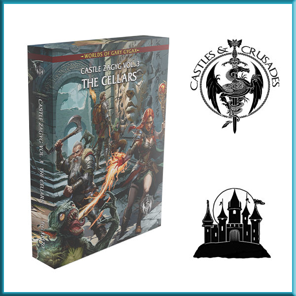 Castle Zagyg Vol. 3 The Cellars Boxed Set (Print)