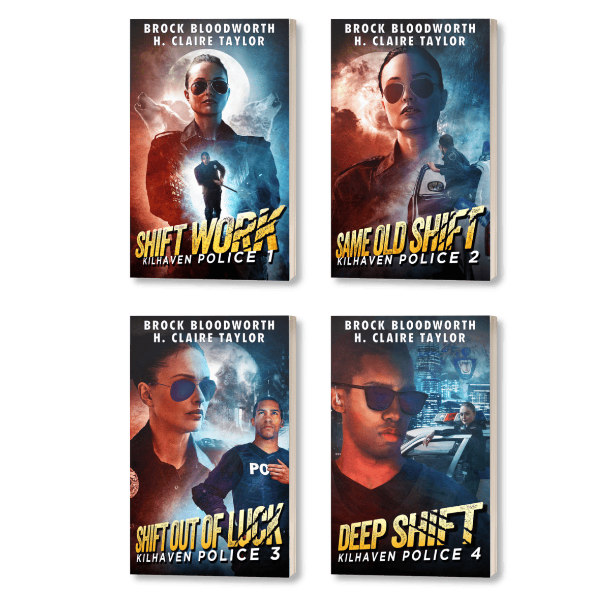 Paperbacks: Kilhaven Police 1-4
