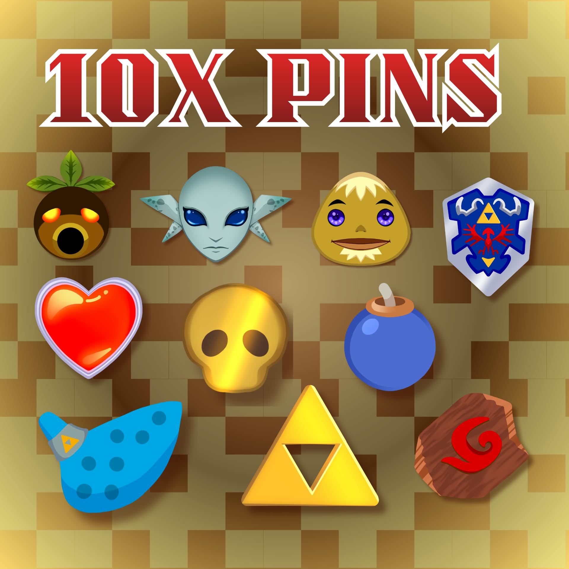 10x Pin