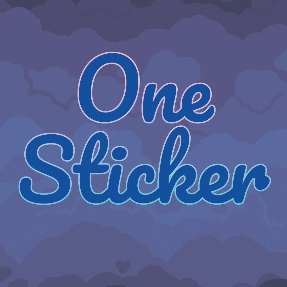 One Sticker